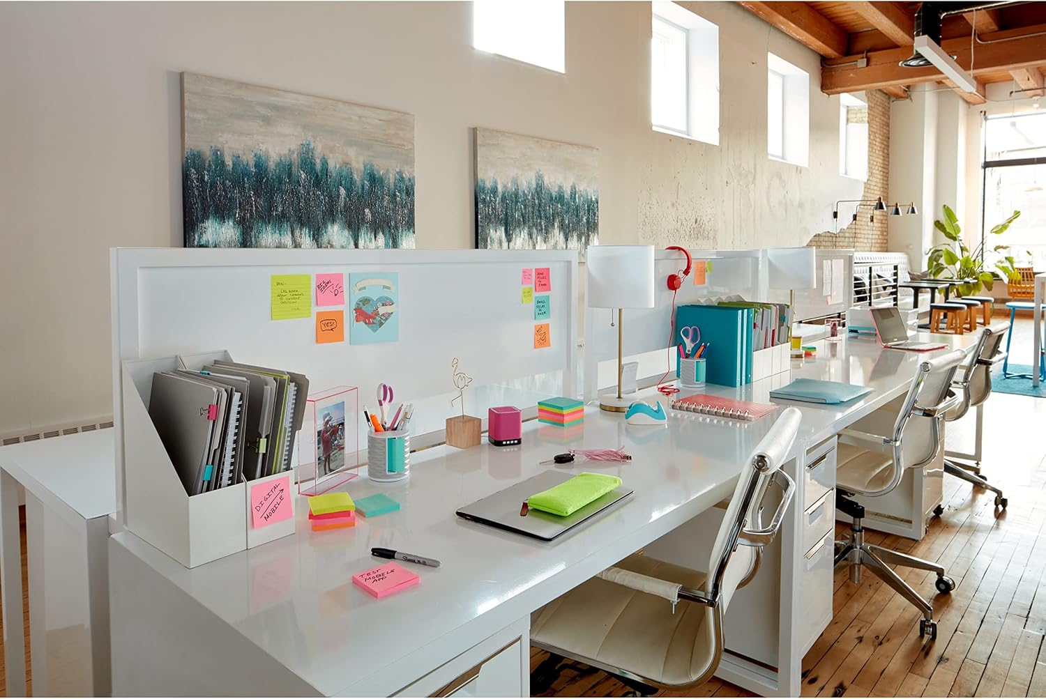 Post-it Super Sticky Notes, 12 Sticky Note Pads, 3 x 3 in., School Supplies, Office Products, 2X the Sticking Power, Supernova Neons Collection - Image 22