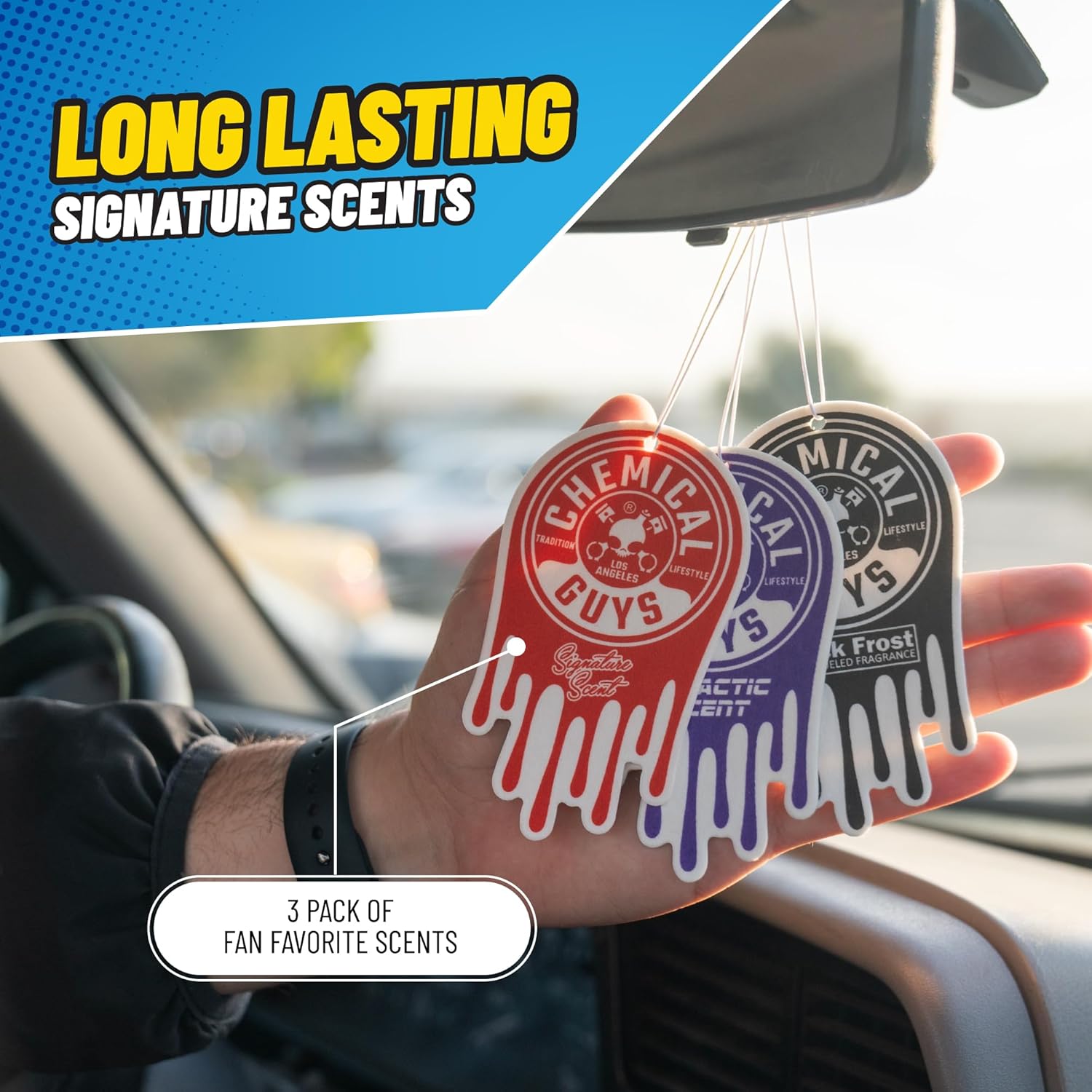 Chemical Guys Interior On The Go Car Wash Kit with Car Interior Cleaners & Protectants, Easy On The Go Car Detailing Kit - Image 7
