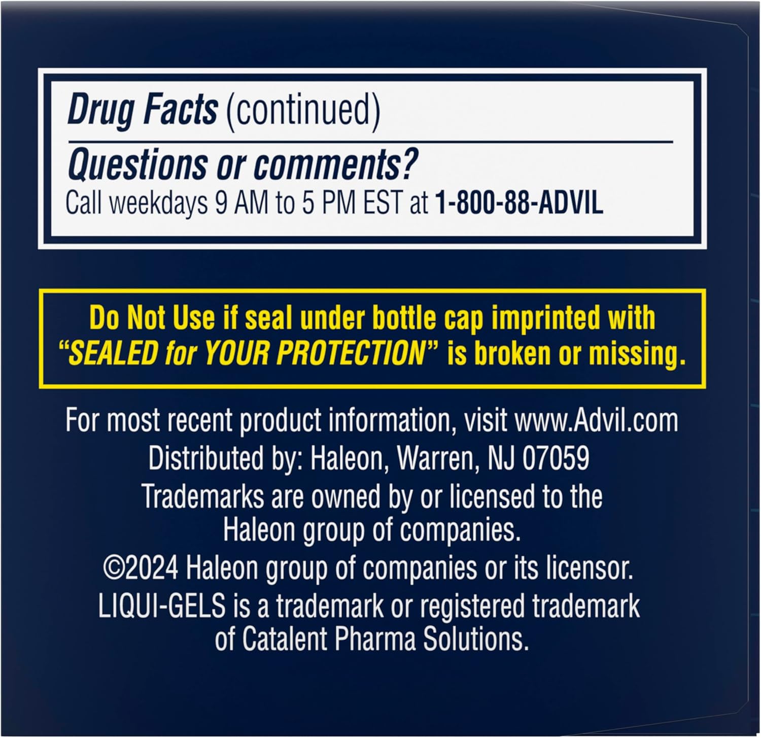 Advil PM Liqui-Gels Minis, 80 Liquid Filled Capsules - Image 11