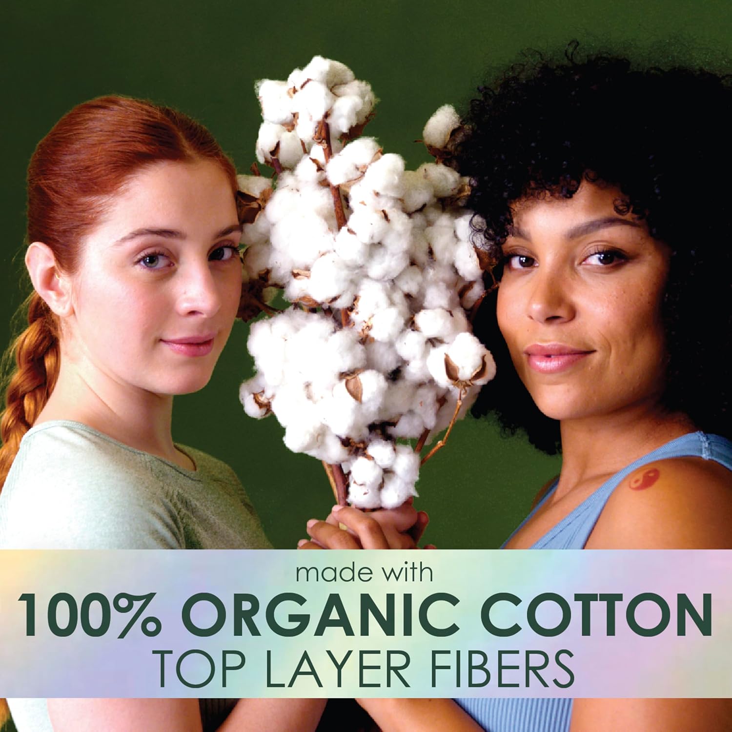 L. Ultra Thin Liners for Women, Regular Coverage, Organic Cotton Top Layer, Unscented Pantiliners, 100 Count - Image 7
