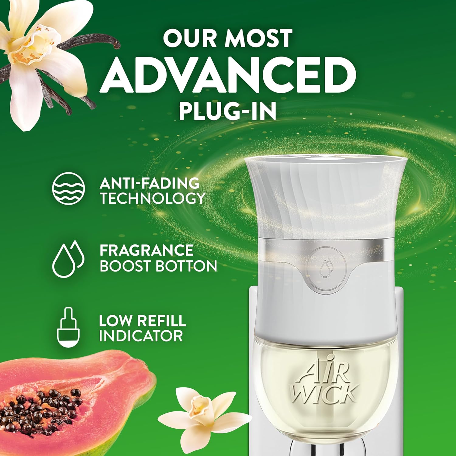 Air Wick Scented Oils 0+5 Vanilla & Pink Papaya - Image 7