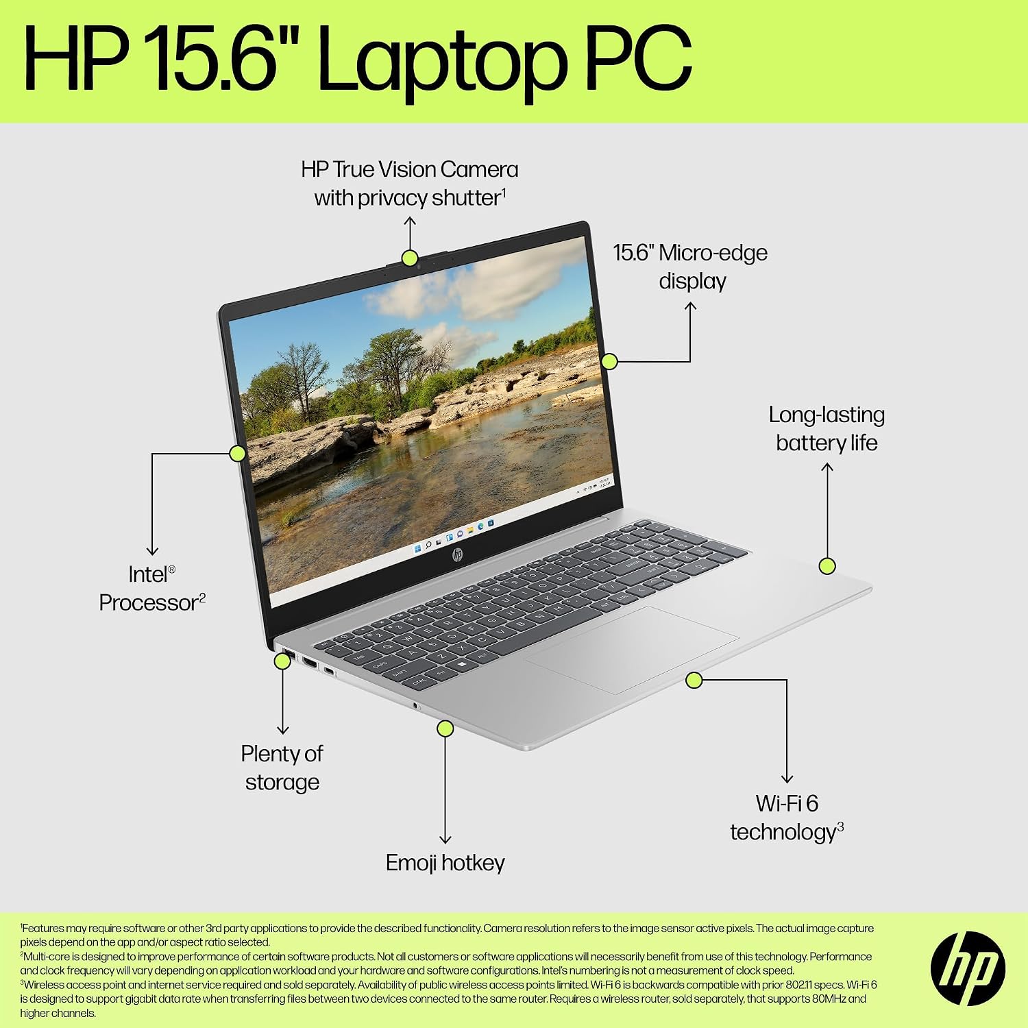HP 15.6" FHD Laptop 2026 Edition with Copilot AI, 16GB RAM, 256GB SSD, Intel Processor, Long Battery Life, Lightweight 3.64 lbs, Microsoft 365, Windows 11 for Students & Office - Image 7