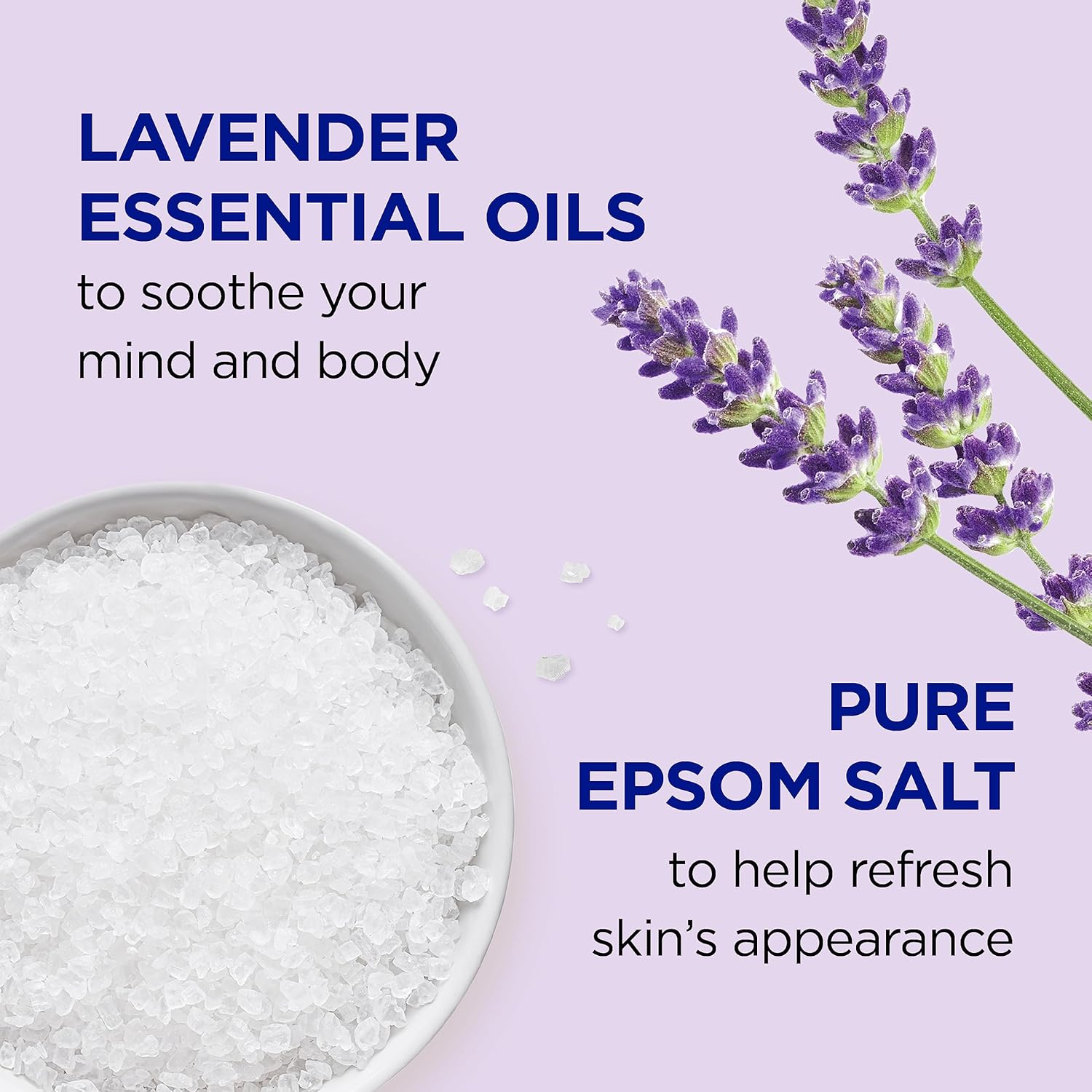 Dr Teal's Body Wash with Pure Epsom Salt, Soothe & Sleep with Lavender, 24 fl oz (Pack of 4) - Image 3
