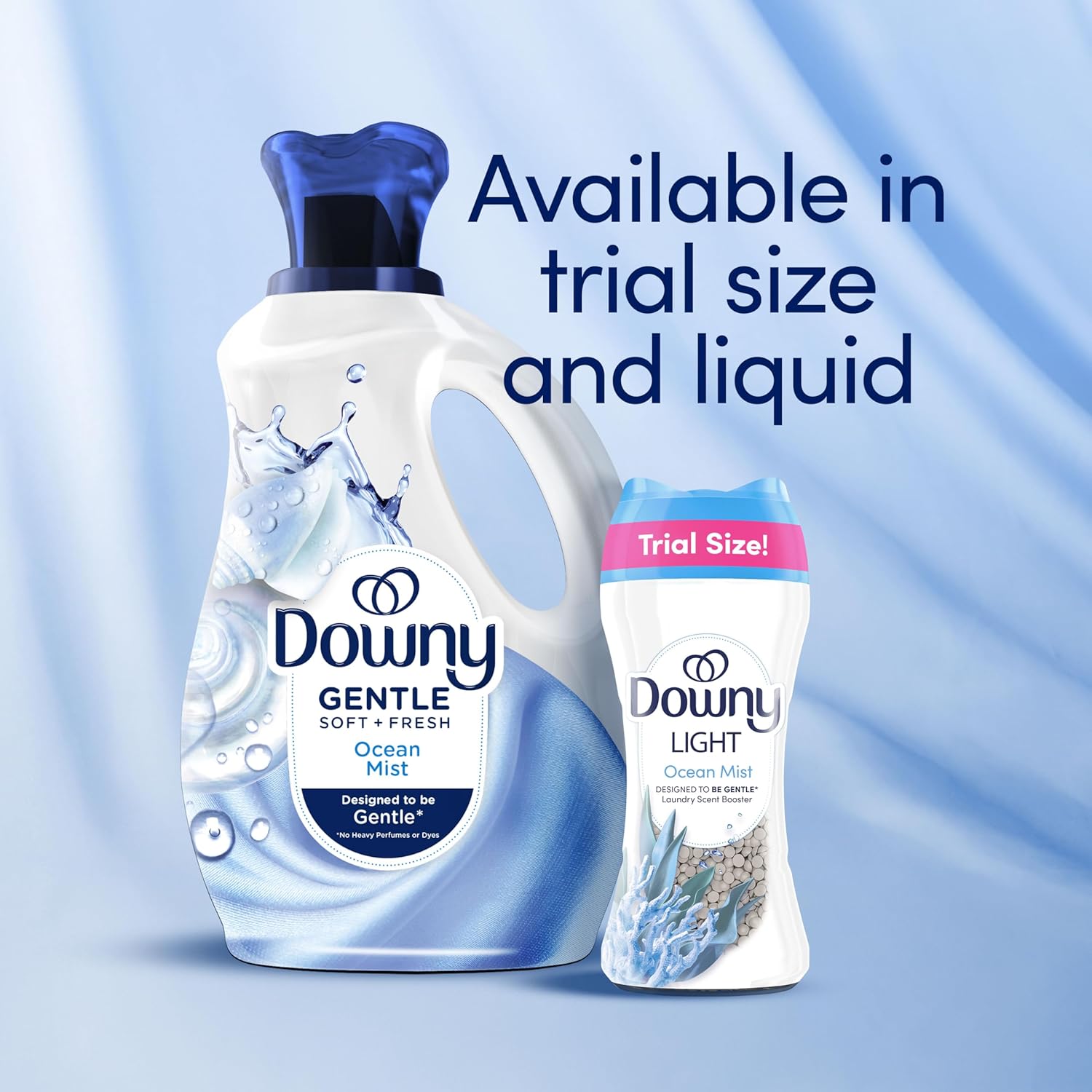 Downy Light Laundry Scent Booster Beads, Ocean Mist Scent, 24 OZ, In-Wash Fabric Beads Designed To Be Gentle With A Light Boost Of Scent, No Heavy Perfumes - Image 12