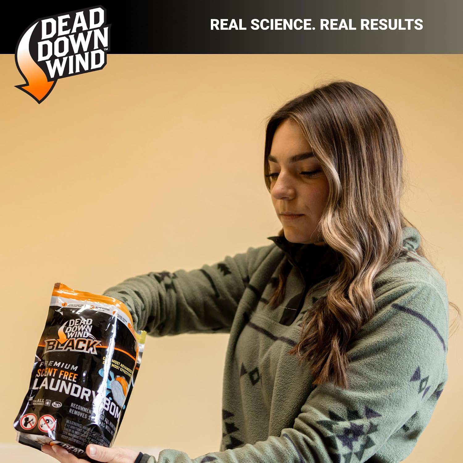 DEAD DOWN WIND BLACK Premium Unscented Laundry Detergent Pods (36 Ct) - Scent Eliminating Detergent Pods for Clothing and Gear - Durable Hunting Scent Eliminators - Advanced Hunting Gear - Image 7