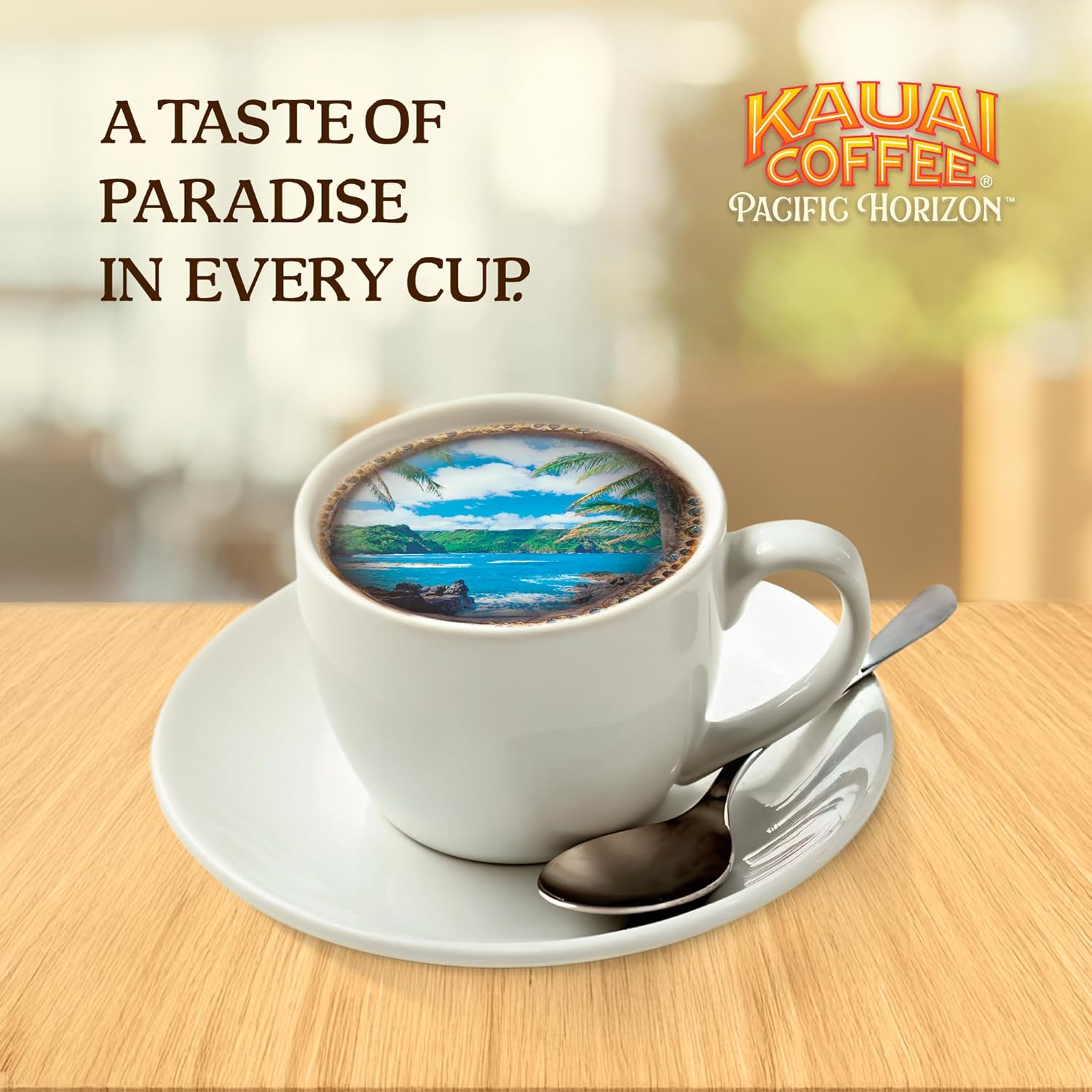 Kauai Coffee Ground Coffee – Smooth, Rich, Medium Roast – Nutty Caramel and Tropical Coconut – Arabica Coffee, 10% Hawaiian with No Bitterness – Coconut Caramel Crunch, 1 Pack of 10oz - Image 8