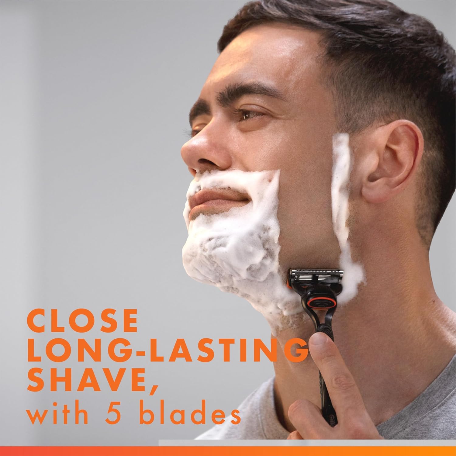 Gillette Fusion5 Razor for Men, Handle + 1 Razor Blade Refill - Image 5