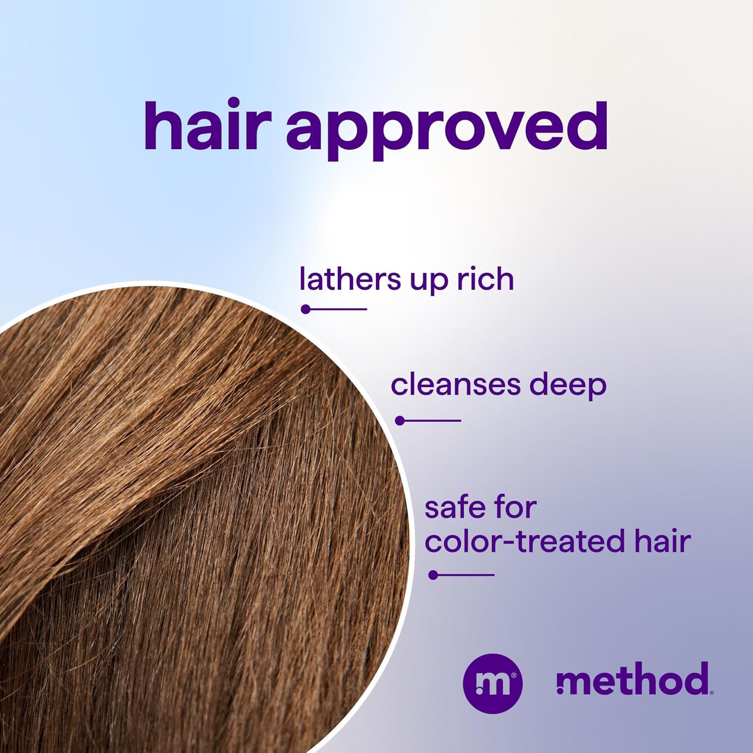 Method Moisturizing Shampoo, Simply Nourish - Hydrates and Revives Dry Hair, Safe for Color-Treated Hair – Sulfate Free and Cruelty Free - 14 oz - Image 8