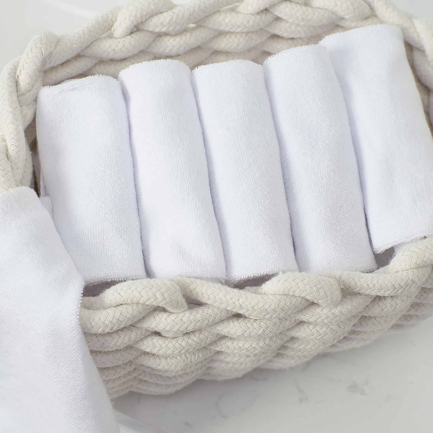 Gerber Washcloth, White, 6-Count - Image 4