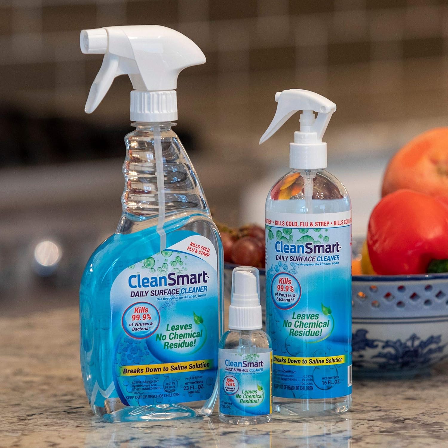 CleanSmart To Go Disinfectant Kills 99.9% of Viruses, TSA-Approved for Safe Travel, 2 oz Bottle (Pack of 3) - Image 6