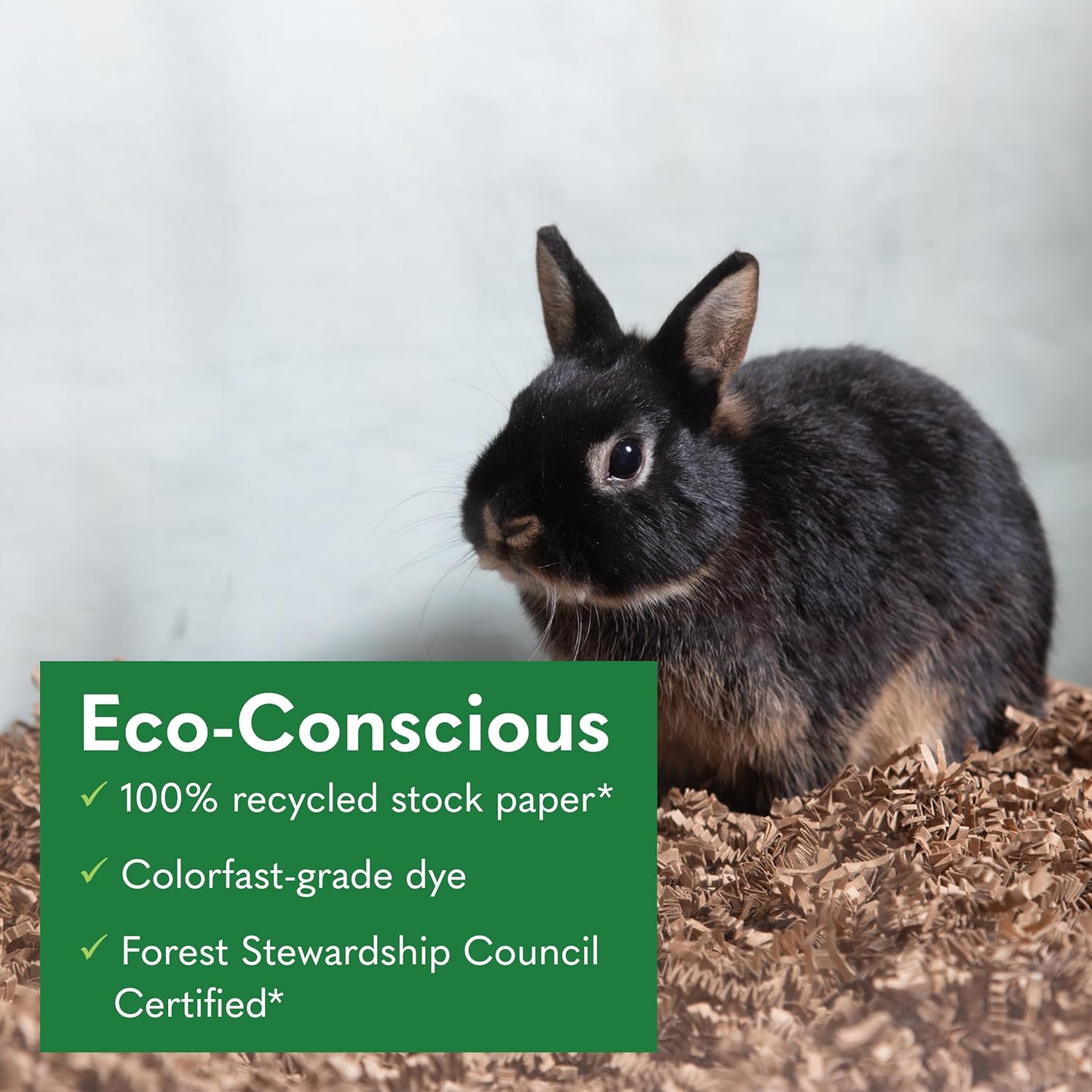 ECO BEDDING 99% Dust-Free Paper Bedding for Small Pets and Birds, Eco Natural, 1.5 lb - Safe, Clean, Ideal Nesting & Burrowing Material for Comfort - Image 5
