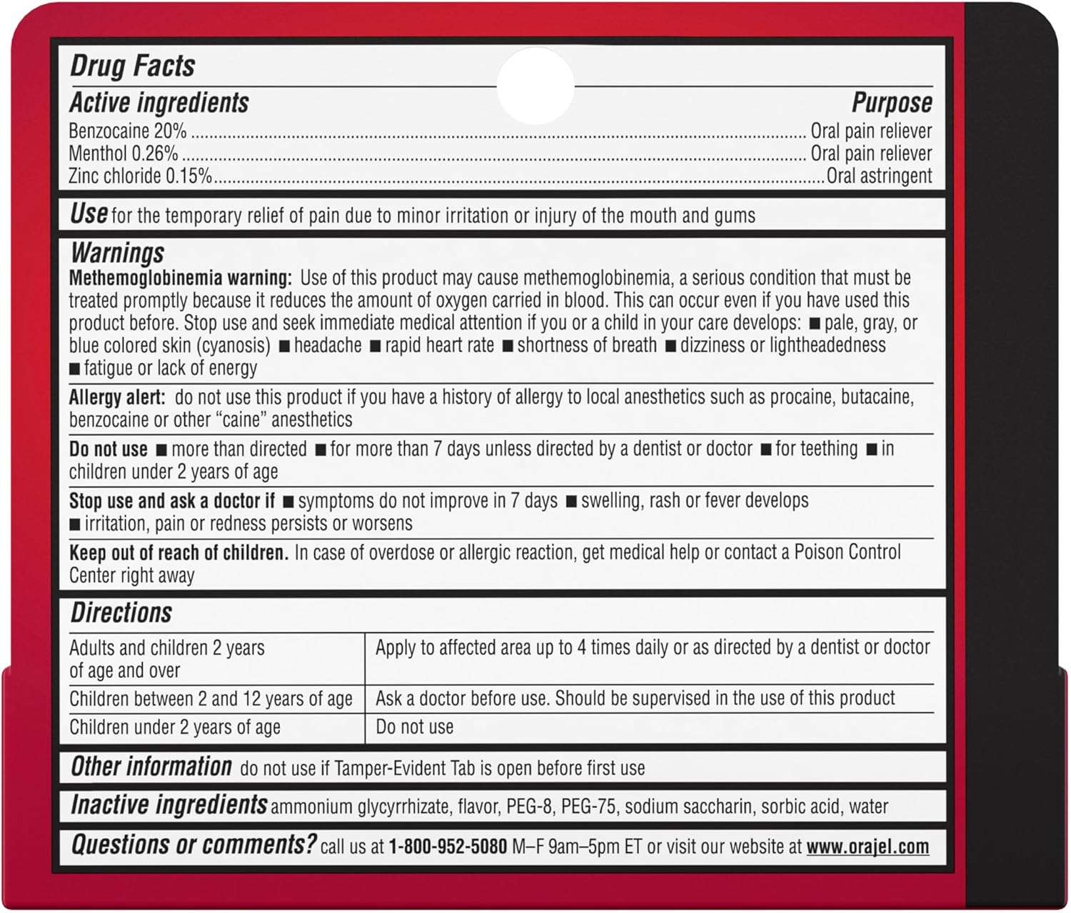 Orajel 3X Medicated Toothache & Gum Pain Gel, Immediate Pain Relief, Extra Strength, 0.42 oz - Image 10