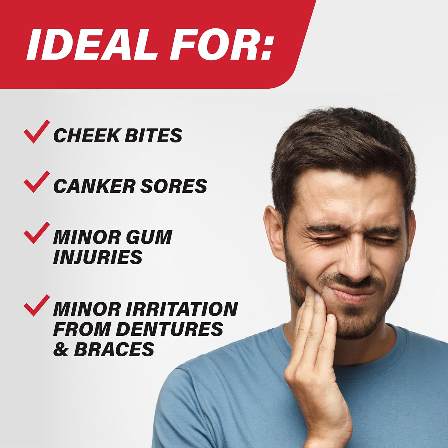 Orajel 4X for Toothache & Gum Pain: Severe Cream Tube 0.33oz- From Oral Pain Relief Brand - Image 5