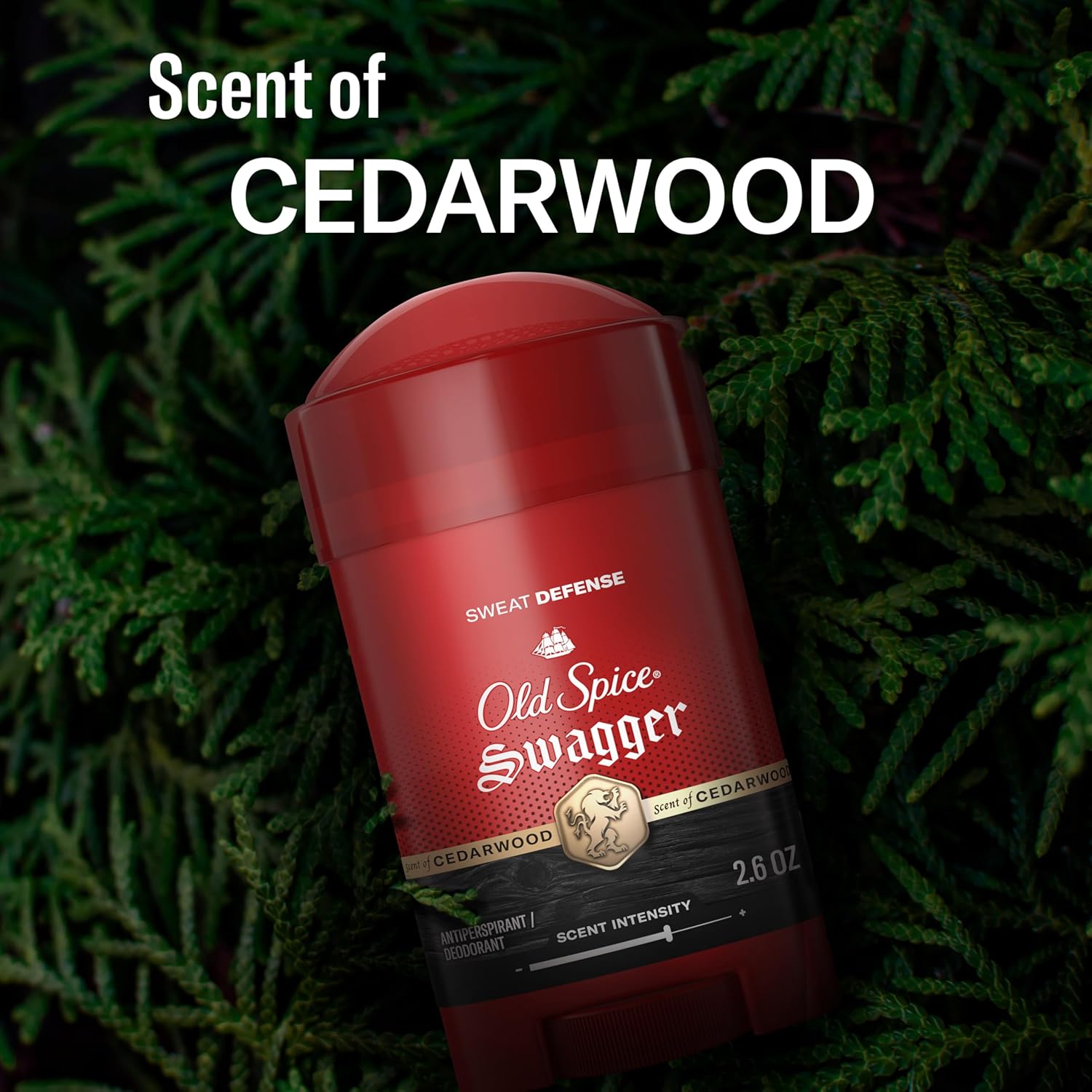Old Spice Sweat Defense Antiperspirant & Deodorant for Men, 24/7 Ultimate Sweat Protection, Long Lasting Scent, Soft Solid, Swagger with Cedarwood Scent, 2.6 oz - Image 8