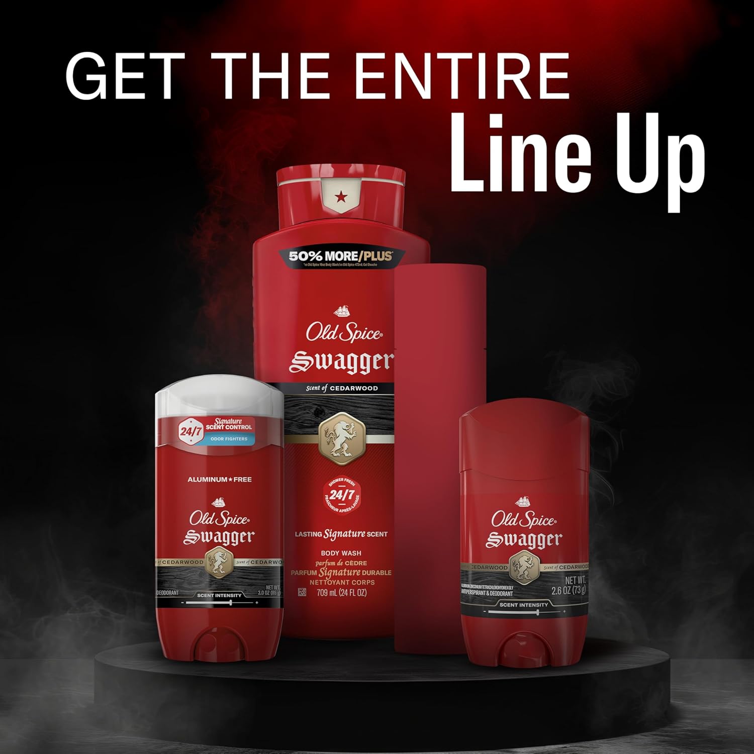 Old Spice Sweat Defense Antiperspirant & Deodorant for Men, 24/7 Ultimate Sweat Protection, Long Lasting Scent, Soft Solid, Swagger with Cedarwood Scent, 2.6 oz - Image 13