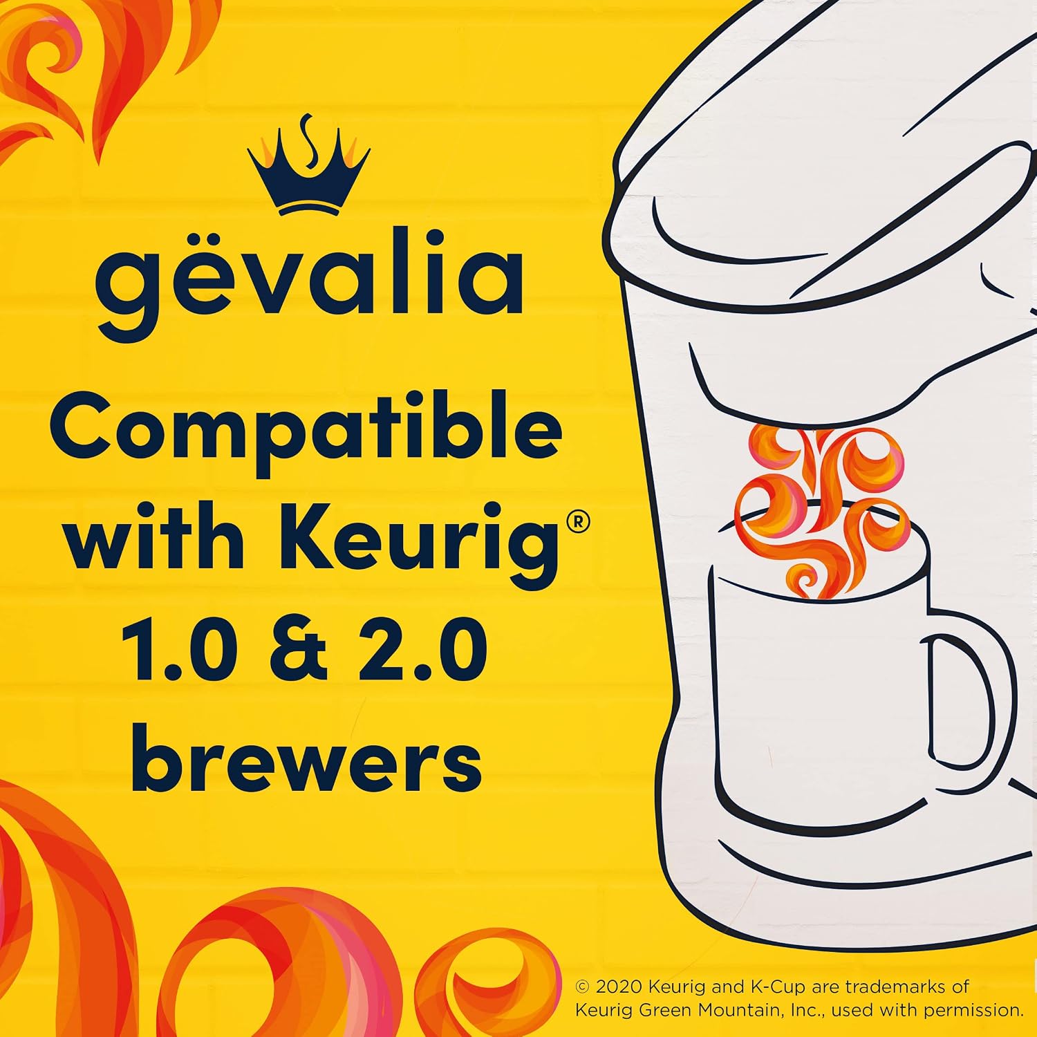 Gevalia Signature Blend Mild Light Roast K-Cup Coffee Pods, 84 ct Box - Image 6