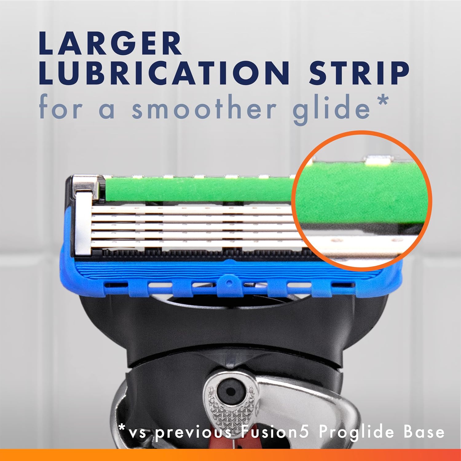 Gillette Fusion5 Proglide Razor for Men, 5-Blade, 1 Razor Handle, 5 Blade Refills, with Travel Case - Image 6