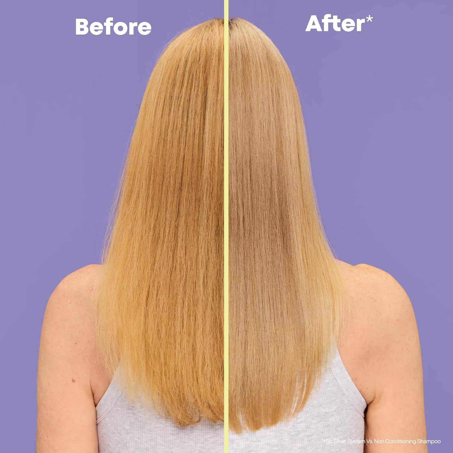 Matrix So Silver Purple Conditioner - Removes Brassy Yellow Undertones, Color Depositing & Toning, Pigmented Conditioner For Blondes and Greys, Vegan - Image 3