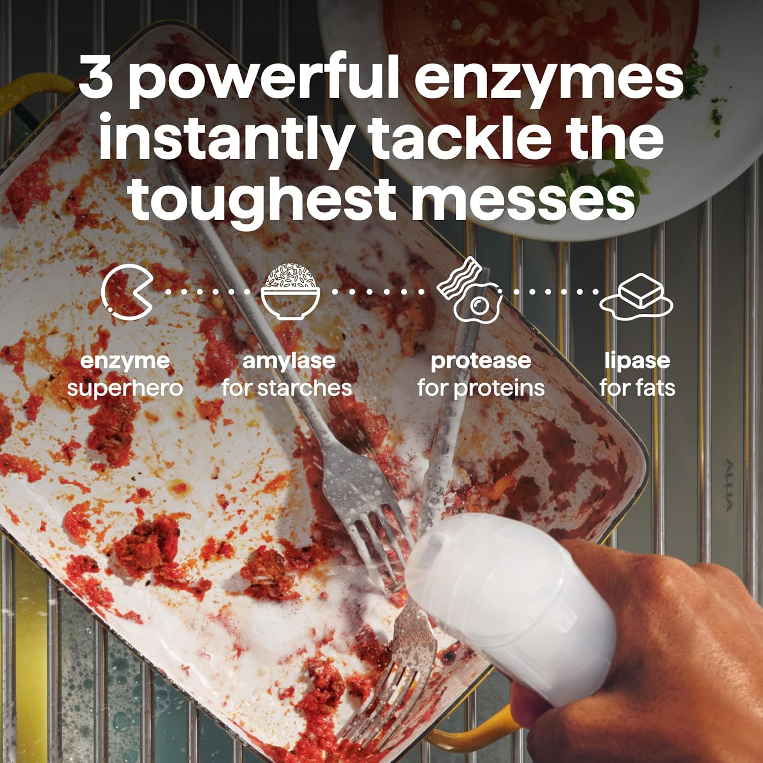 Method Super Shine Foaming Dish Spray Starter Kit, Reuse With Trigger, Powered by Enzymes, Dewy Daze Scented - Image 7
