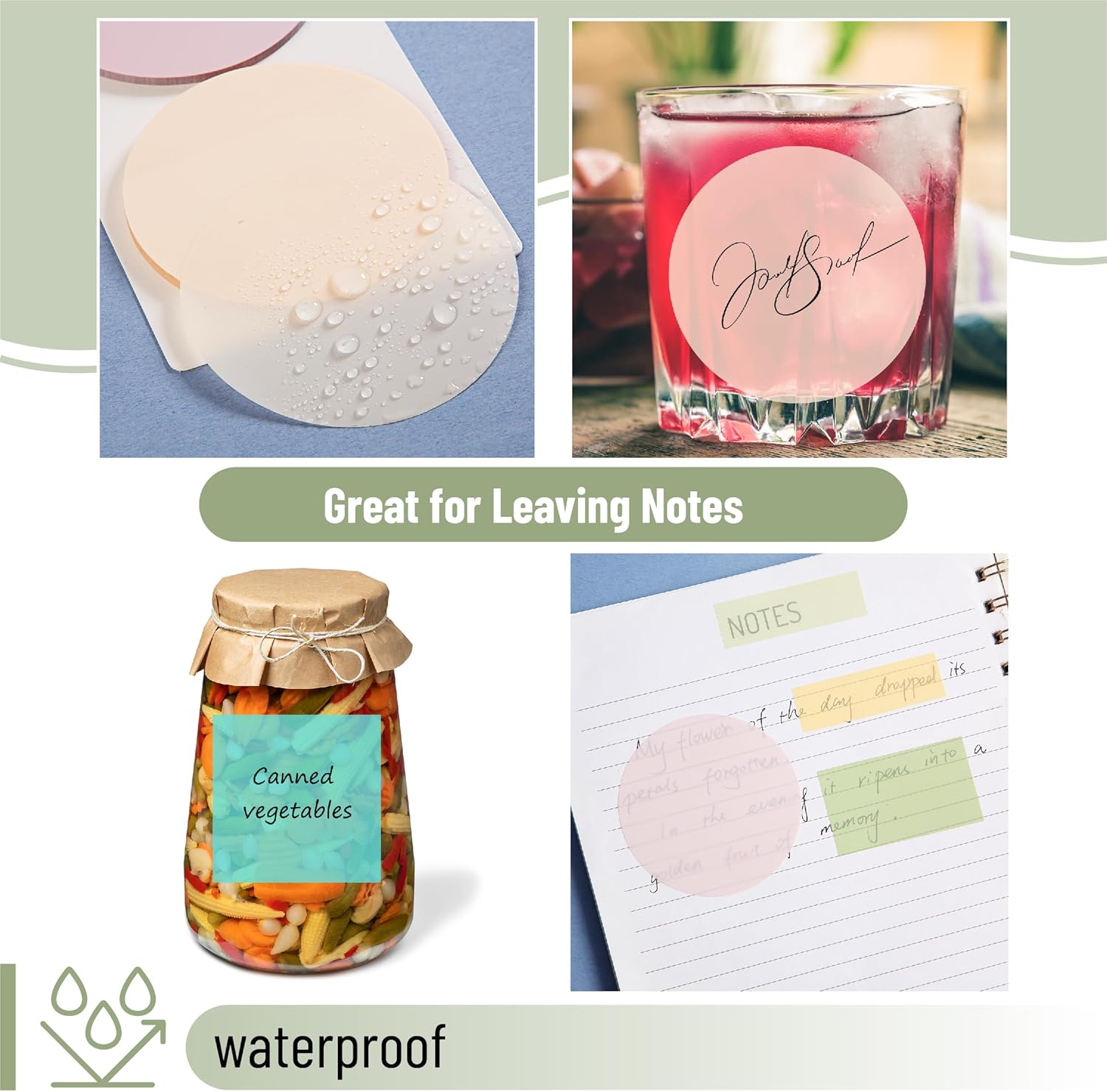 Mr. Pen- Transparent Sticky Notes Set, 1000 Sheets, Transparent Sticky Notes Tabs with Marker Pen for Bible Study, Office, School, Planning, Journaling & Organization - Image 6