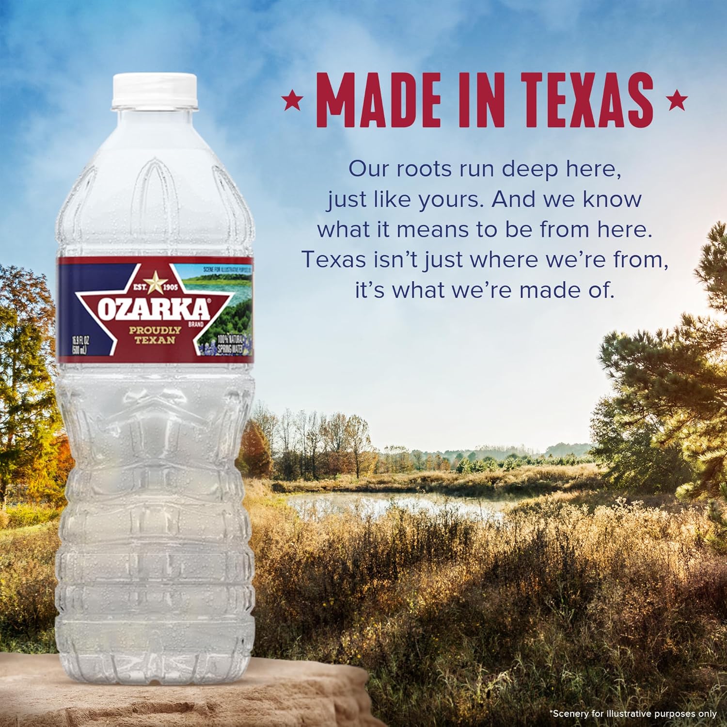Ozarka Texas Spring Water Bottles - Still Bottled Water Enhanced with Naturally Occurring Minerals for a Crisp Taste, Daily Hydration for Home, Office & Travel, 16.9 Oz (24-Pack) - Image 6