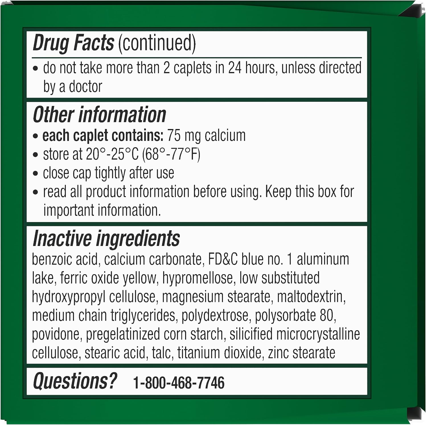 Excedrin PM for Headache Relief, Acetaminophen 250mg, Aspirin 250mg, Diphenhydramine Citrate 38mg, Pain Reliever, Nighttime Sleep-Aid, 100 Count - Image 9