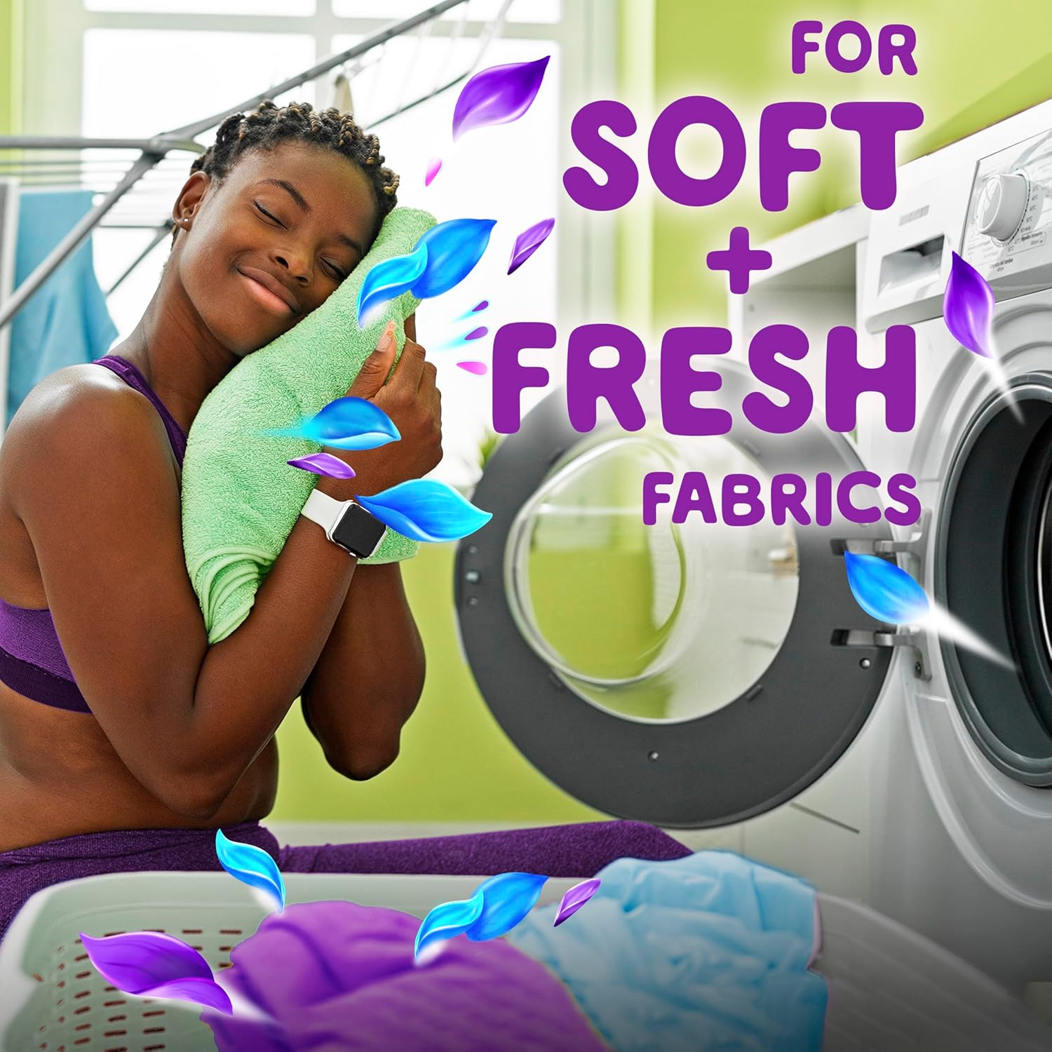 Gain Super Fresh Blast Liquid Odor Defense Fabric Softener, 140 FL OZ 190 Load, Softening Laundry Conditioner for 2 in 1 Freshness plus Odor Protection - Image 5