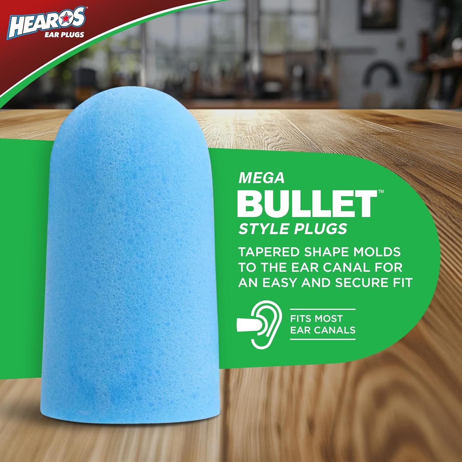 HEAROS Xtreme Protection Series Ear Plugs, Blue, 56 Pair - Image 5