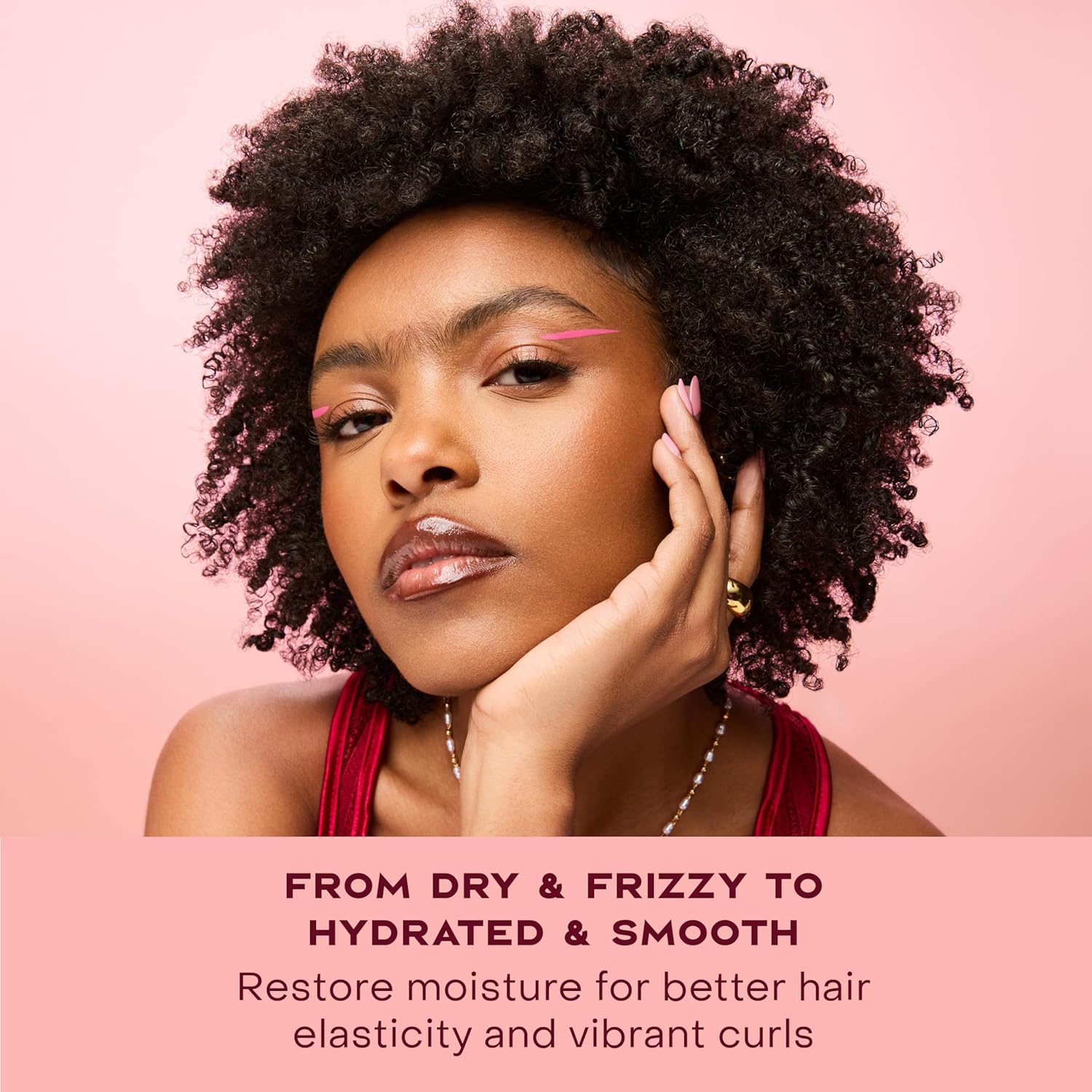 SheaMoisture Curl & Shine Conditioner Coconut & Hibiscus, for Thick, Curly Hair to Moisturize & Soften, 13 oz - Image 7