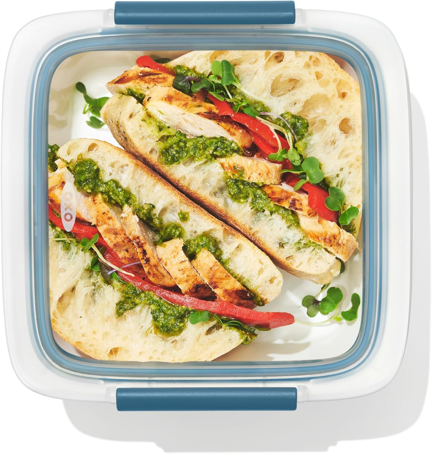 OXO Good Grips Prep and Go Sandwich Container - Ocean Blue - Image 7