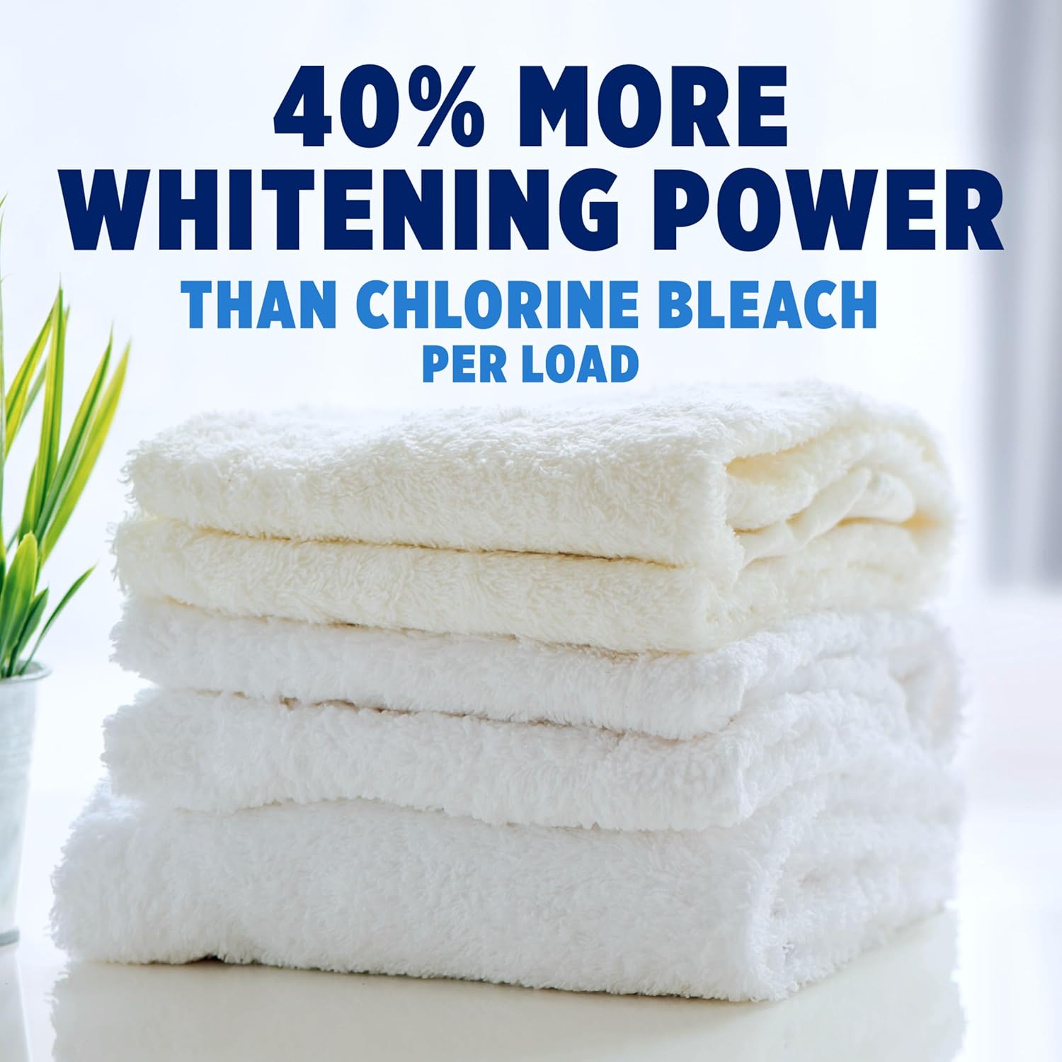 OxiClean White Revive Whitener & Stain Remover Liquid Additive, Water-Activated Oxygen Bleach for Laundry, 45 fl oz - Image 4