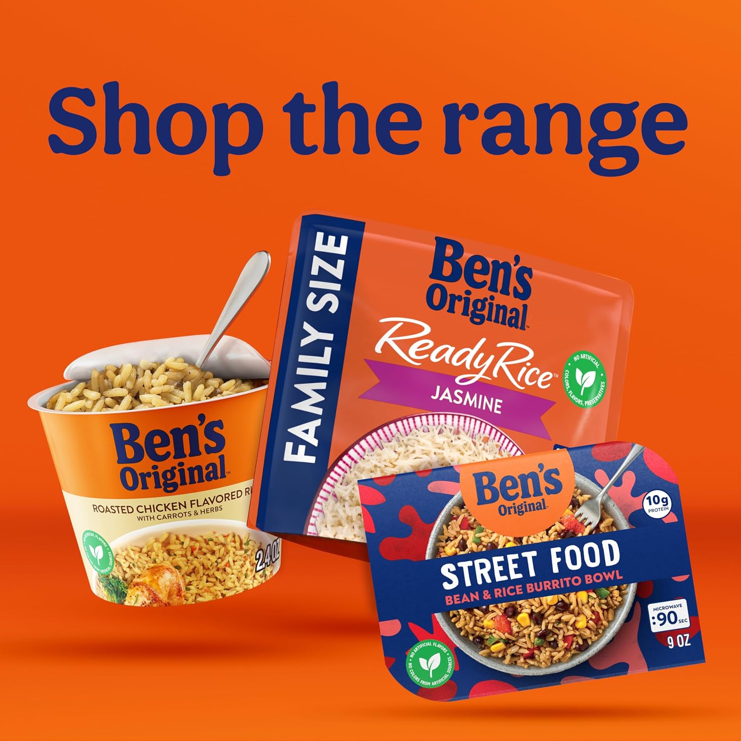 BEN'S ORIGINAL Roasted Chicken Flavored Rice Single Serve Cup, Snack or Side, Microwave in 3.5 Minutes, 2.4 oz (Pack of 8) - Image 10