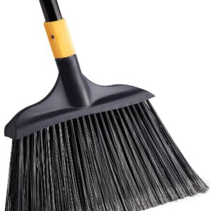 Yocada Heavy-Duty Broom Outdoor Commercial for Courtyard Garage Lobby Mall Market Floor Home Kitchen Room Office Pet Hair Rubbish 54Inch