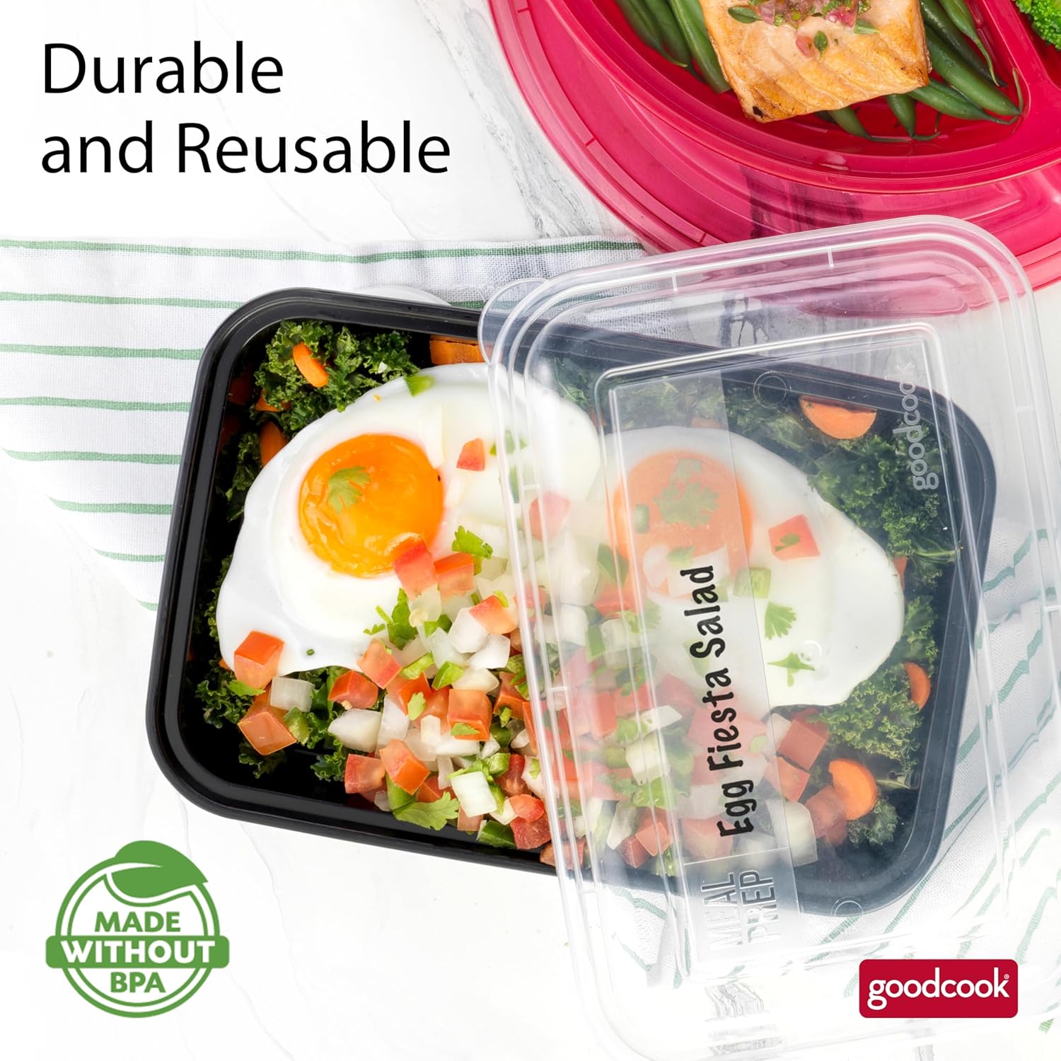 GoodCook Meal Prep Containers, Single - Image 5