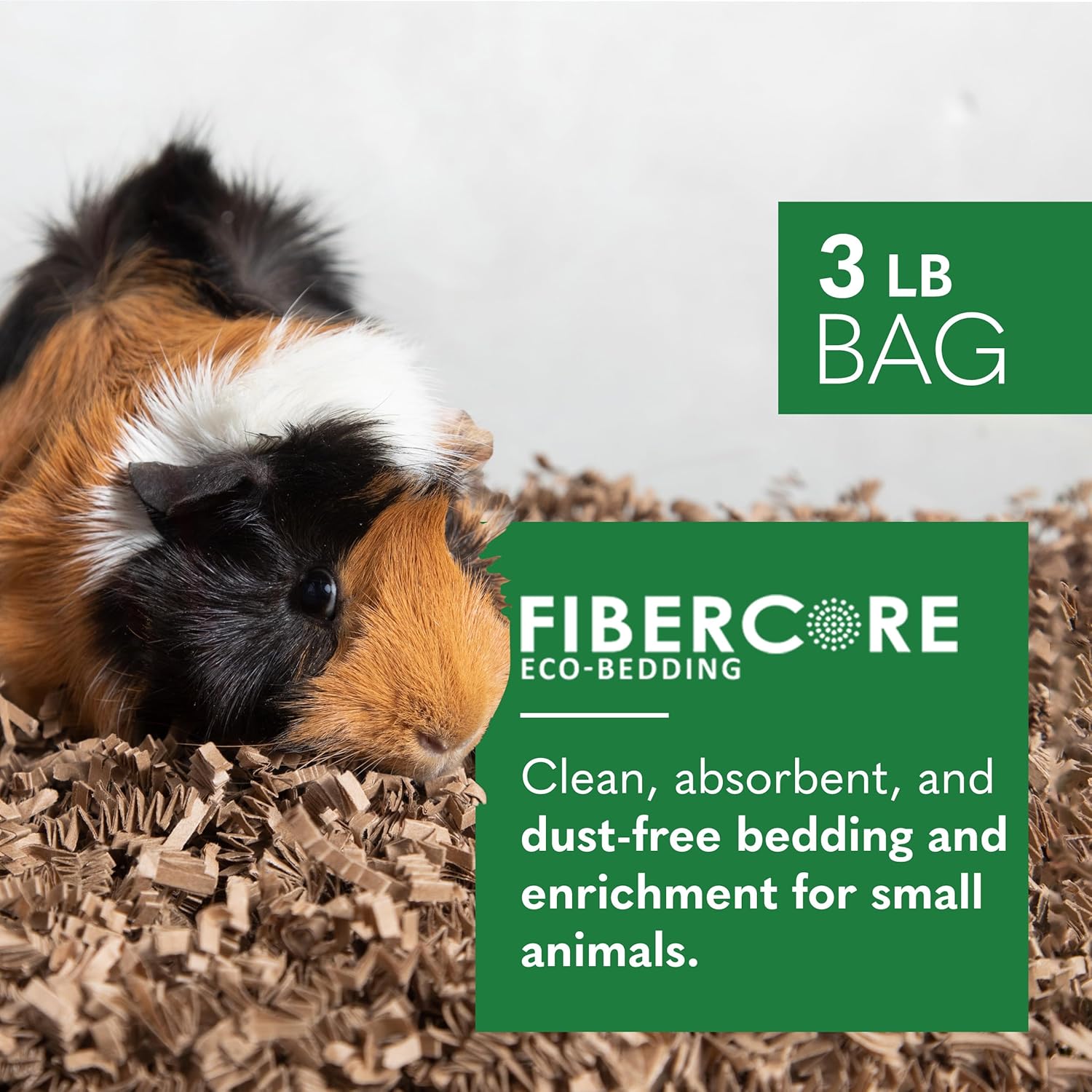 ECO BEDDING 99% Dust-Free Paper Bedding for Small Pets and Birds, Eco Natural, 1.5 lb - Safe, Clean, Ideal Nesting & Burrowing Material for Comfort - Image 3