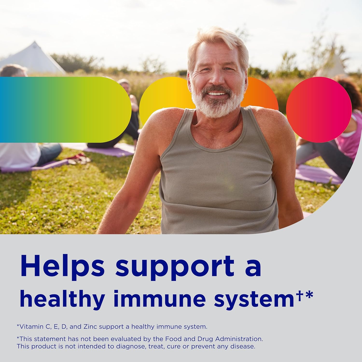 Centrum Minis Silver Multivitamin for Men 50 Plus, Multivitamin/Multimineral Supplement, Vitamin D3, B-Vitamins and Zinc, Non-GMO Ingredients, Supports Memory and Cognition in Older Adults - 280 Ct - Image 6