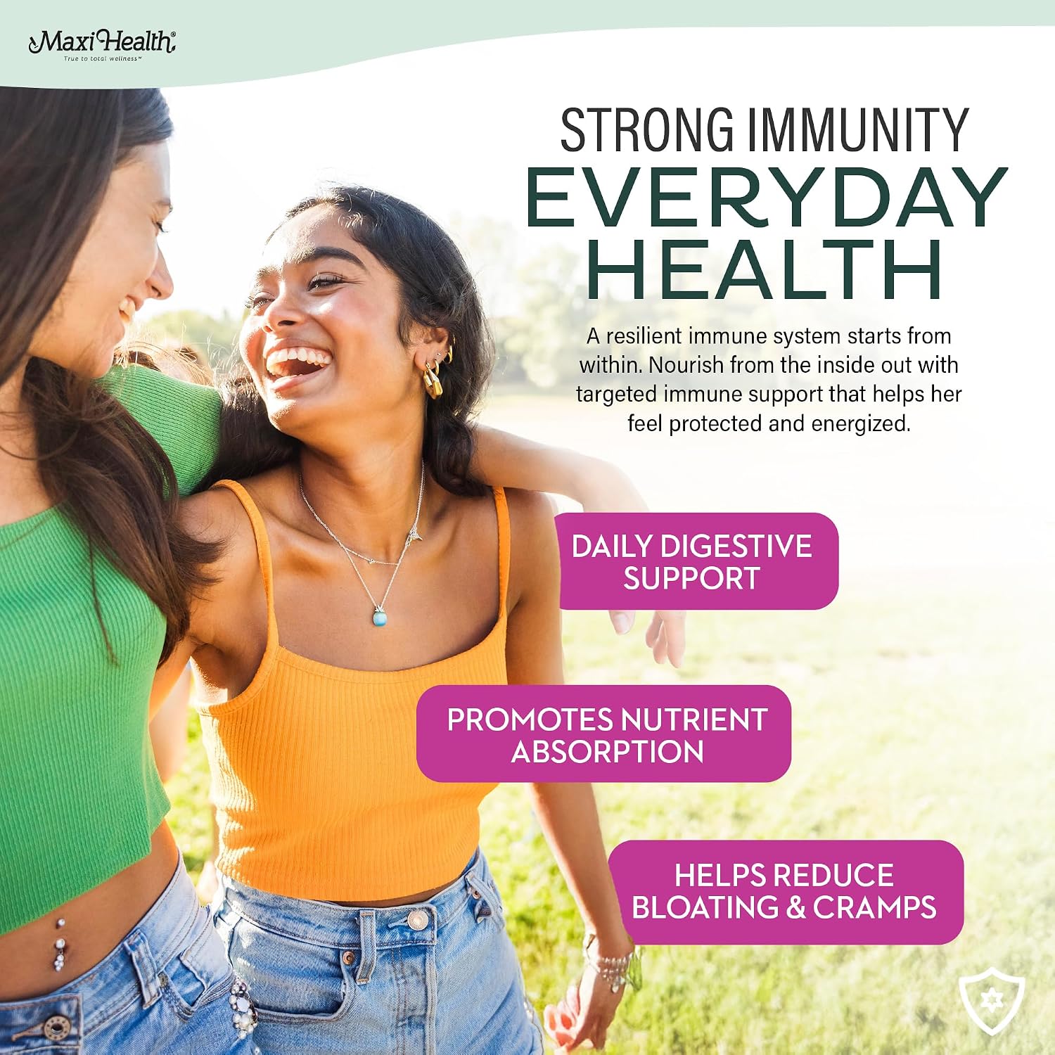 Teen Vitamins for Girls 12-17 - Teen Multivitamin Supreme with D3, Iron, Calcium, Biotin, Digestive Enzymes – Teenager Girl Multi Vitamins for Energy, Immune & Mood Support – 60 Count - Image 6