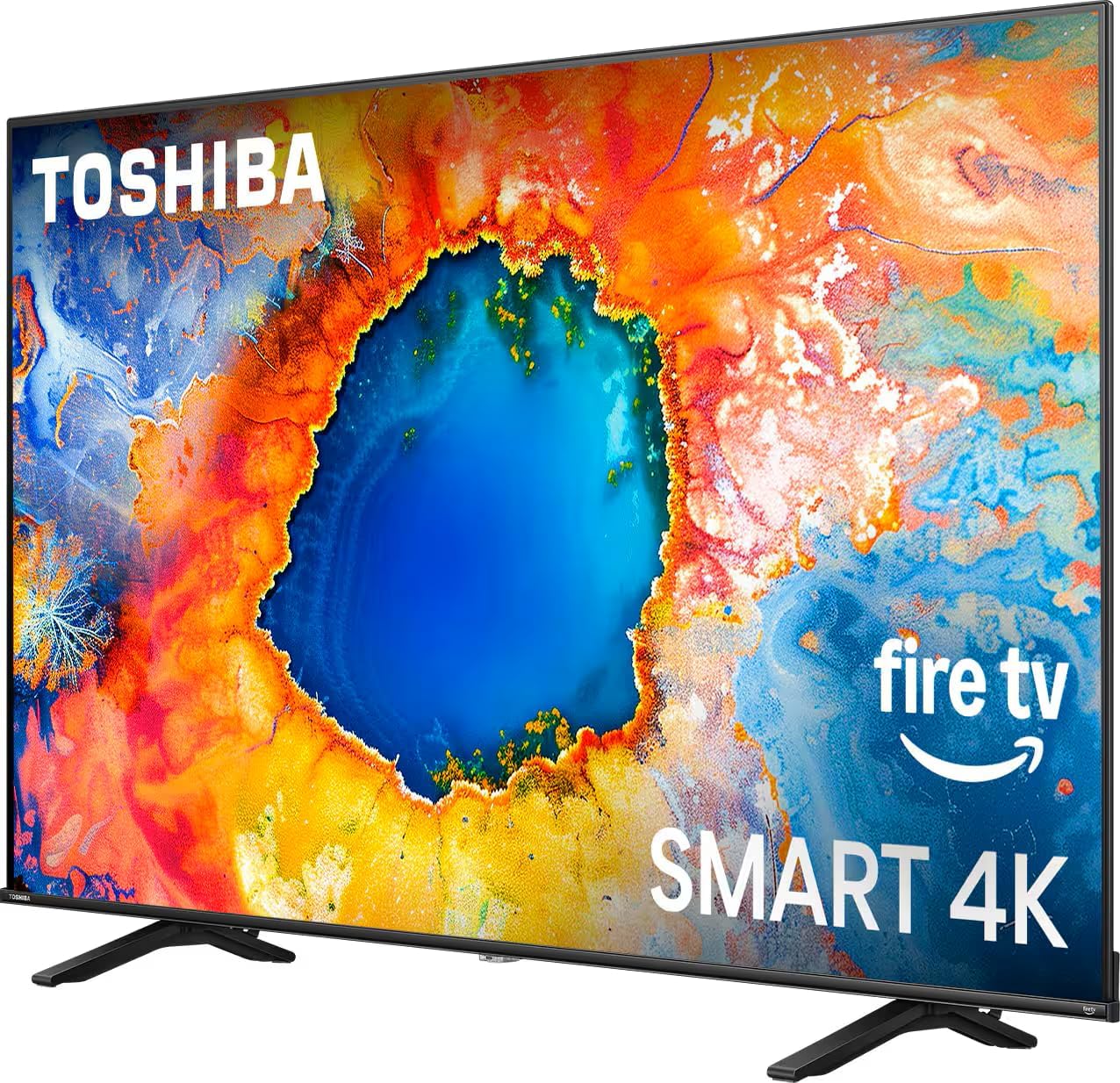 TOSHIBA 50" Class C350 Series LED 4K UHD Smart Fire TV, Voice Remote with Alexa, Stream Live TV Without Cable - Image 2