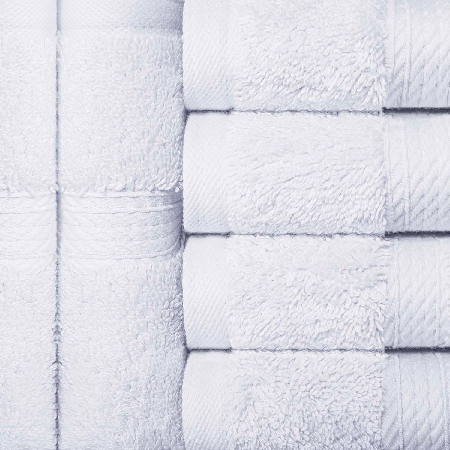 Superior Egyptian Cotton Plush & Absorbent, Face Towel Set of 6, | Quick Dry, Soft Luxury Towel Set, Bath Essentials for Bathroom, Guest Bath, Spa, 2 Piece Face, Madeline Towels - Image 4
