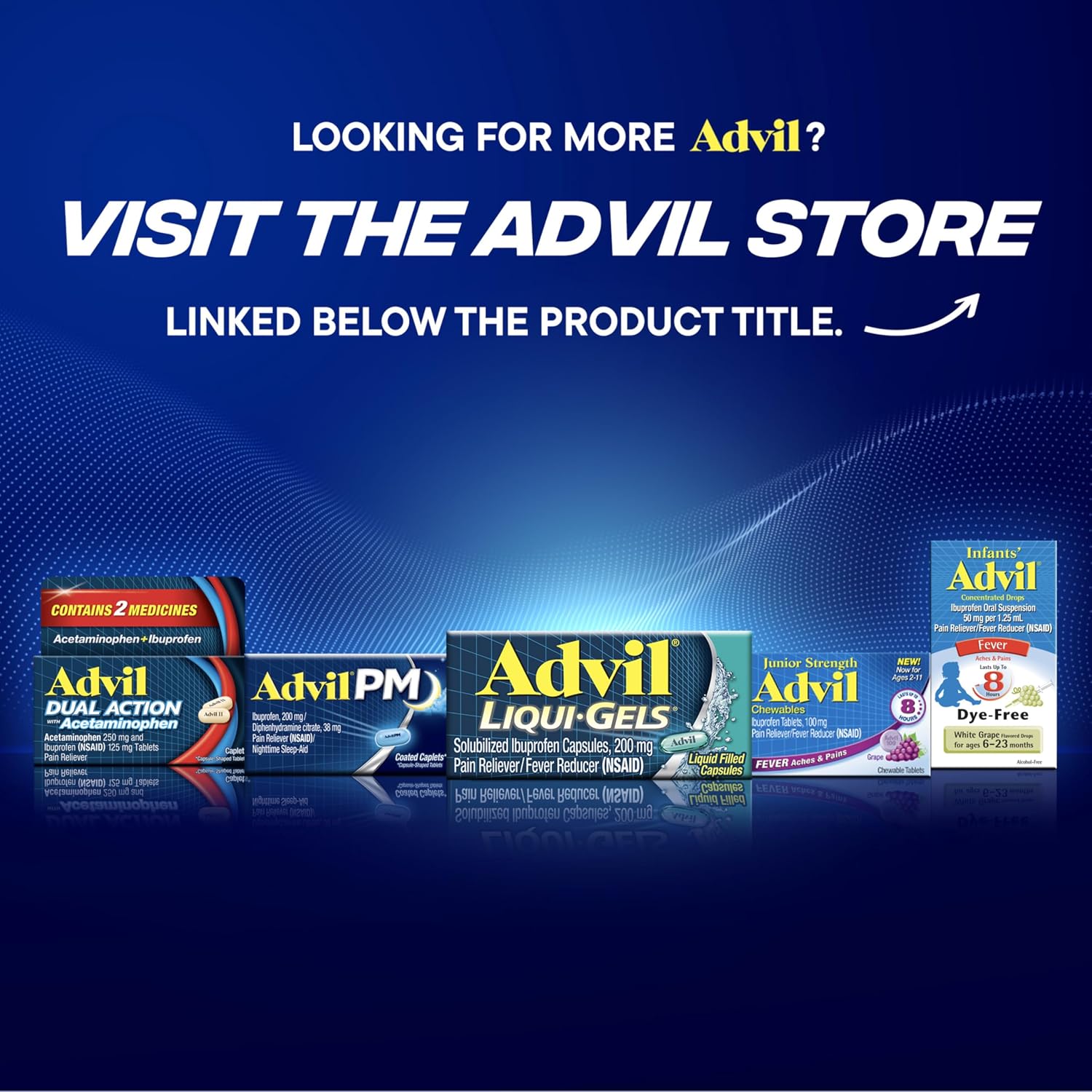 Advil PM Pain Reliever And Nighttime Sleep Aid, Pain Medicine With Ibuprofen For Pain Relief And Diphenhydramine Citrate For A Sleep Aid - 120 Coated Caplets - Image 13