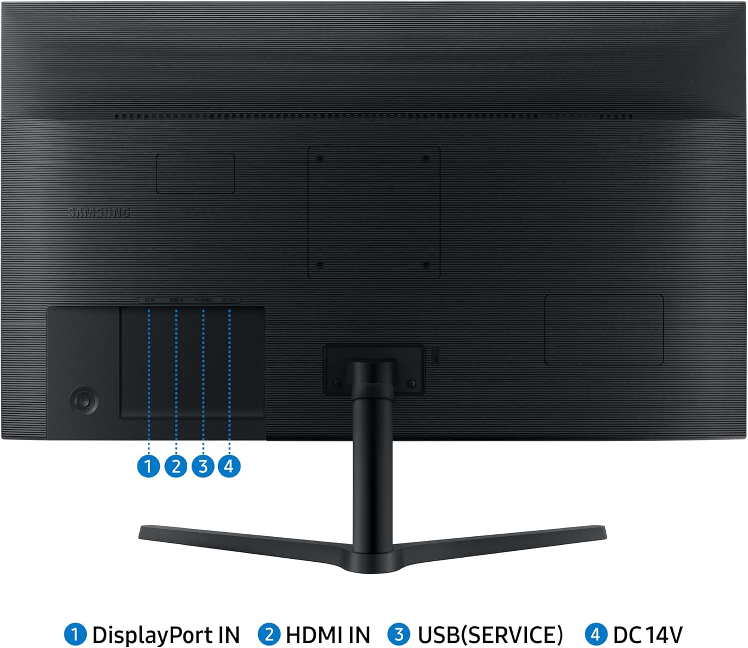 Samsung 32-Inch Flat Computer Monitor, 75Hz, Borderless Display, AMD FreeSync, Game Mode, Advanced Eye Care, HDMI and DisplayPort, LS32B304NWNXGO, 2024 - Image 9
