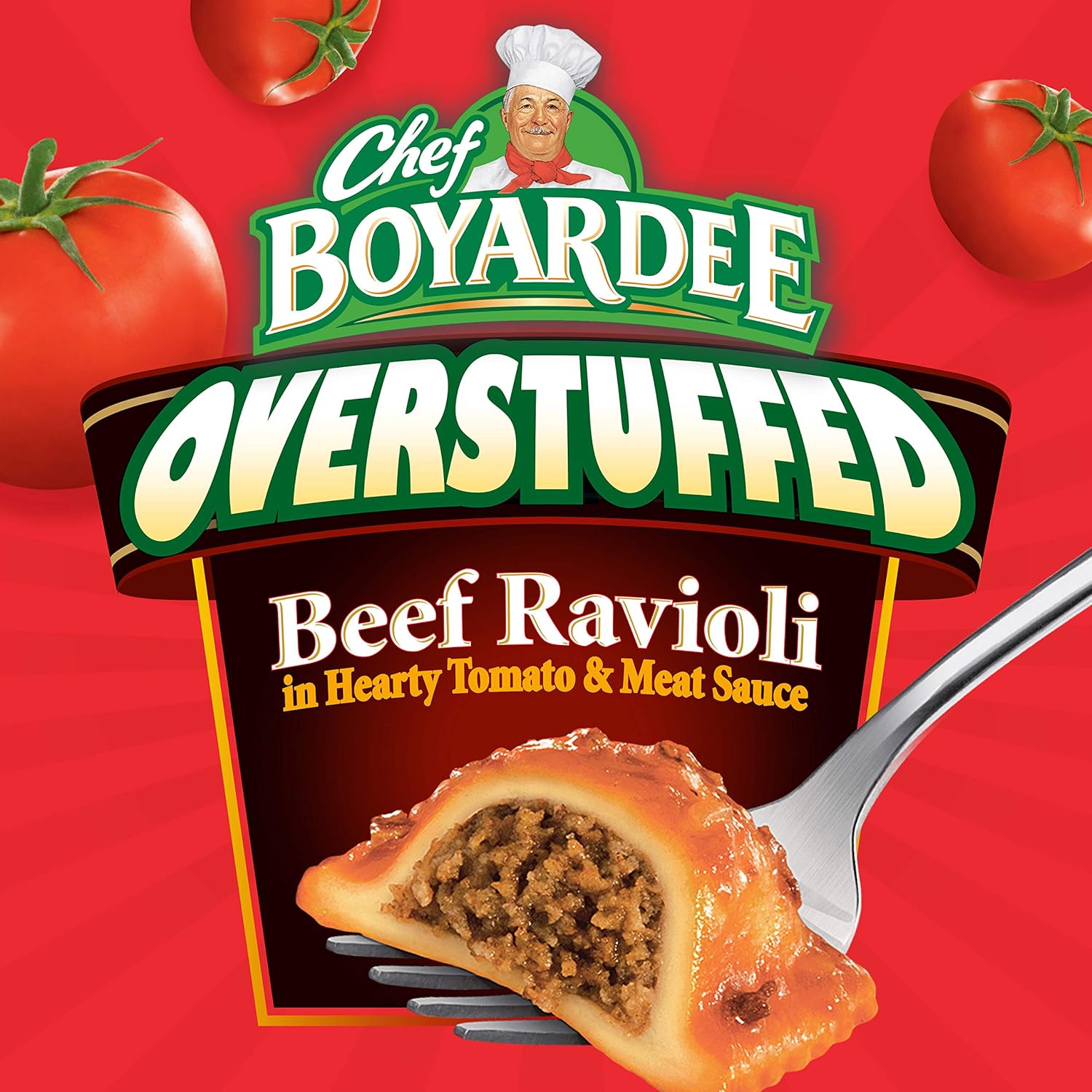 Chef Boyardee Overstuffed Beef Ravioli, 15 oz, 12 Pack - Image 5