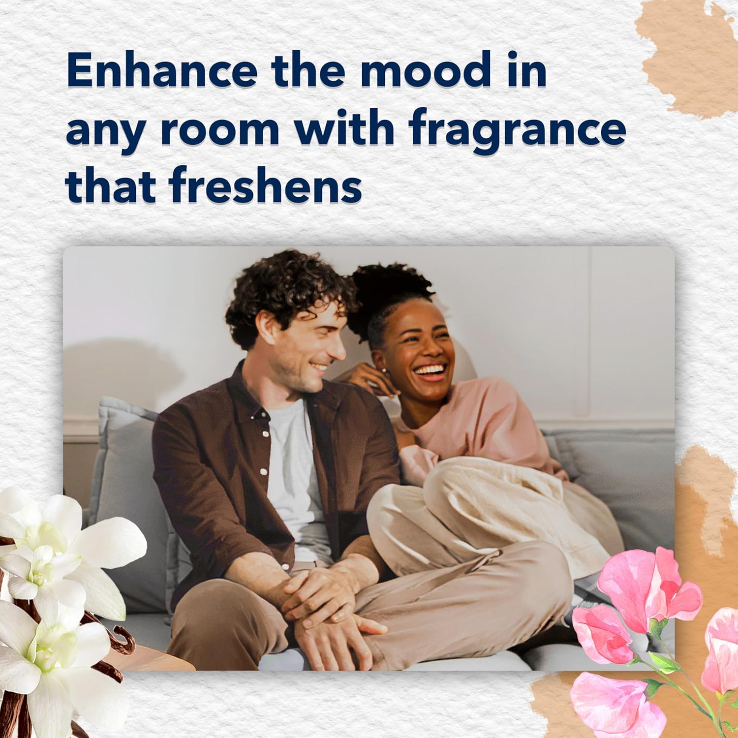 Glade PlugIns Refills Air Freshener, Scented and Essential Oils for Home and Bathroom, Sheer Vanilla Embrace, 1.34 Oz, 2 Count - Image 4