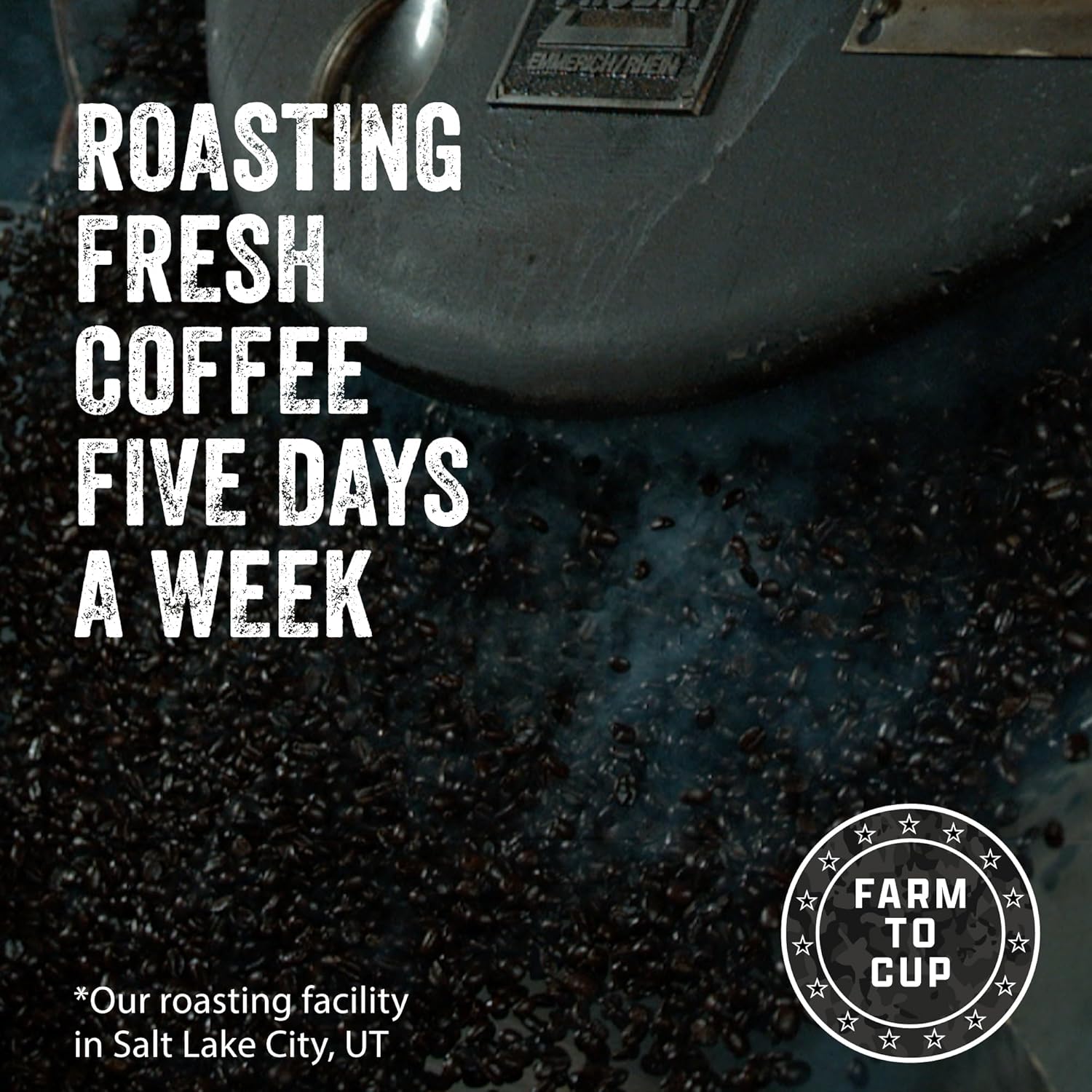Black Rifle Coffee Company Just Black, 5 lb Bag, Ground Coffee Medium Roast - Roasted Blend Made from Arabica Beans - Colombian & Brazilian Beans - Veteran Founded & American Made - Image 9