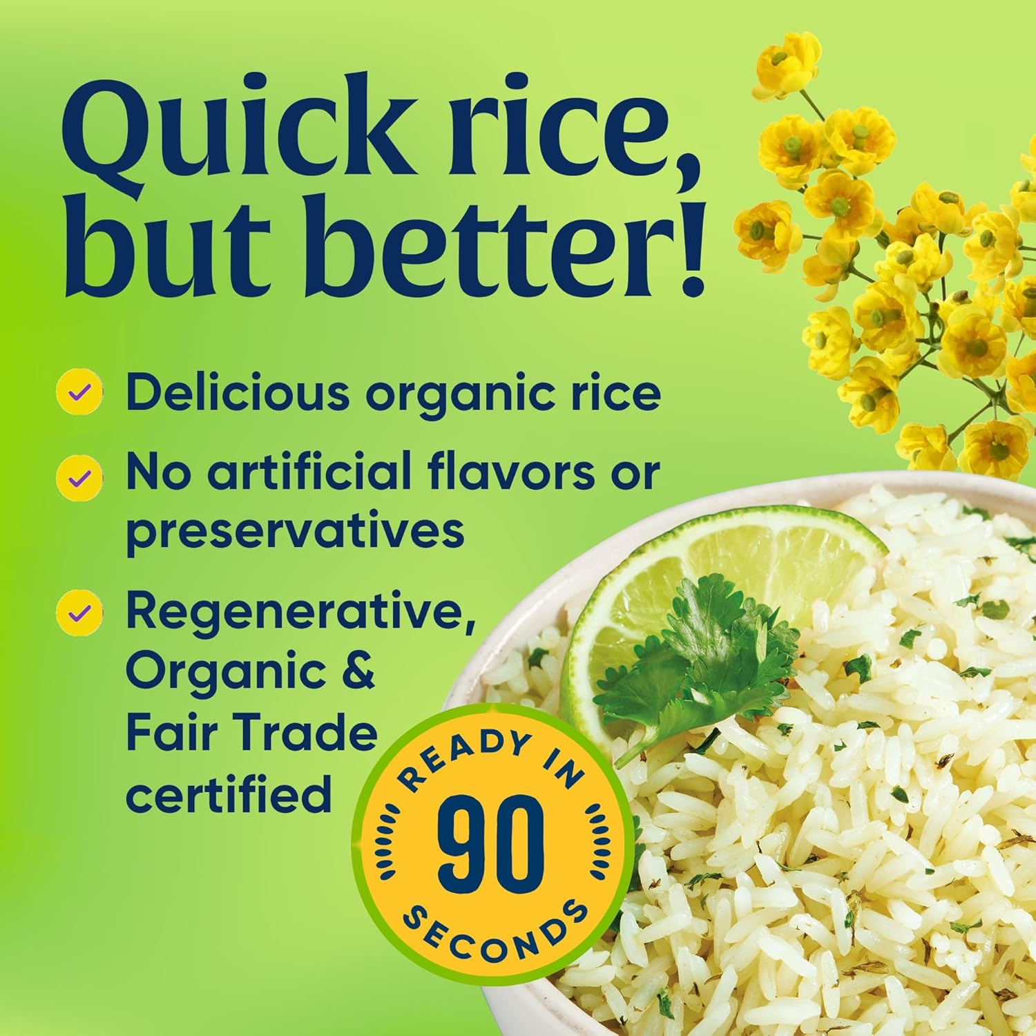 Lundberg Family Farms, Rice Jasmine Cilantro Lime Organic, 8 Ounce - Image 5