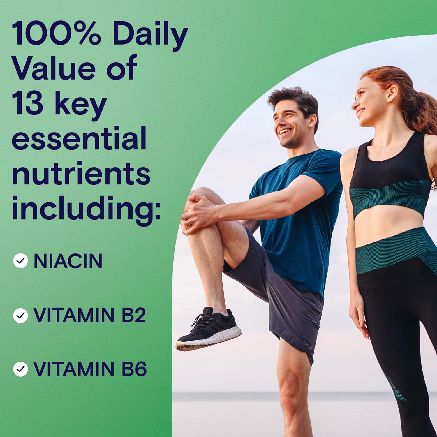 One A Day Energy Daily Essentials Multivitamin, Energy Supplement to Support Mental Alertness and Immune Health with Vitamins A C, D, E, Zinc and Caffeine, 120 Count - Image 5