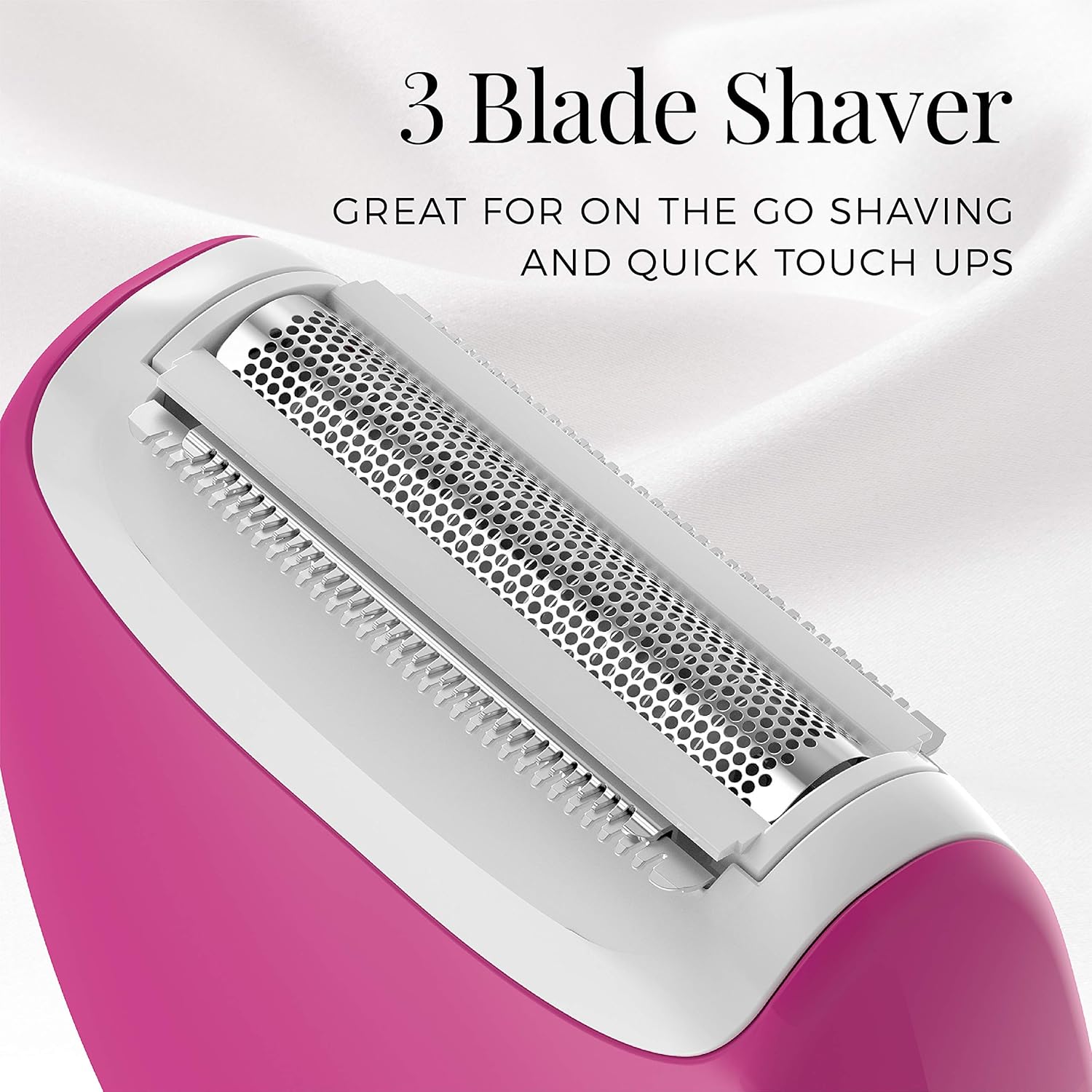 Remington WSF4810US Smooth & Silky On the Go Shaver, Wet/Dry Razor with Hypoallergenic Foil, Color/Design May Vary - Image 3