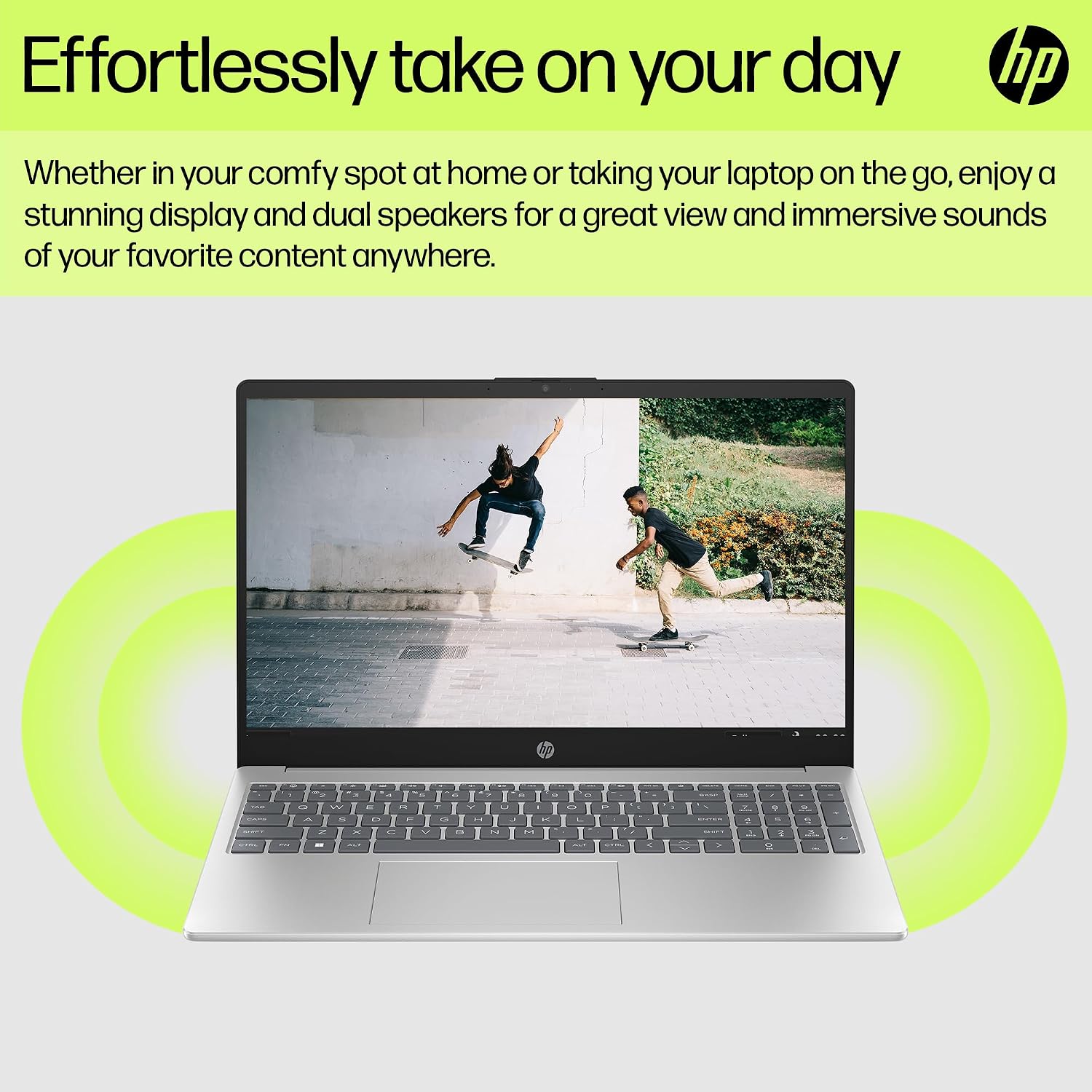 HP Notebook 15.6 FHD Laptop Computer with Microsoft Office 365, 16GB DDR4 RAM, 256GB SSD, Intel 4-Core N100 CPU, 2026 Edition, Numeric Keypad, Copilot AI, Windows 11 Home, Silver - Image 4