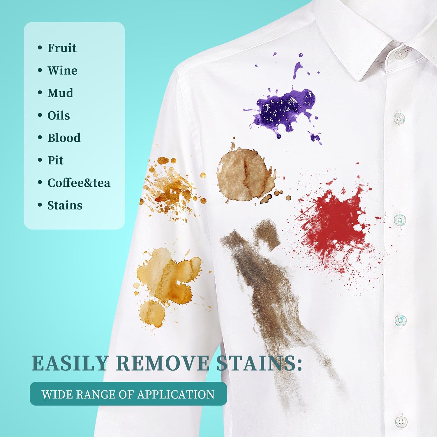 BFWood Laundry Stain Brush, Natural Soft Boar Bristles, Removes Tough Stains from Delicate Fabrics Like Knits, Cotton, and Linens, Gentle on Fabrics, No Damage - Image 7