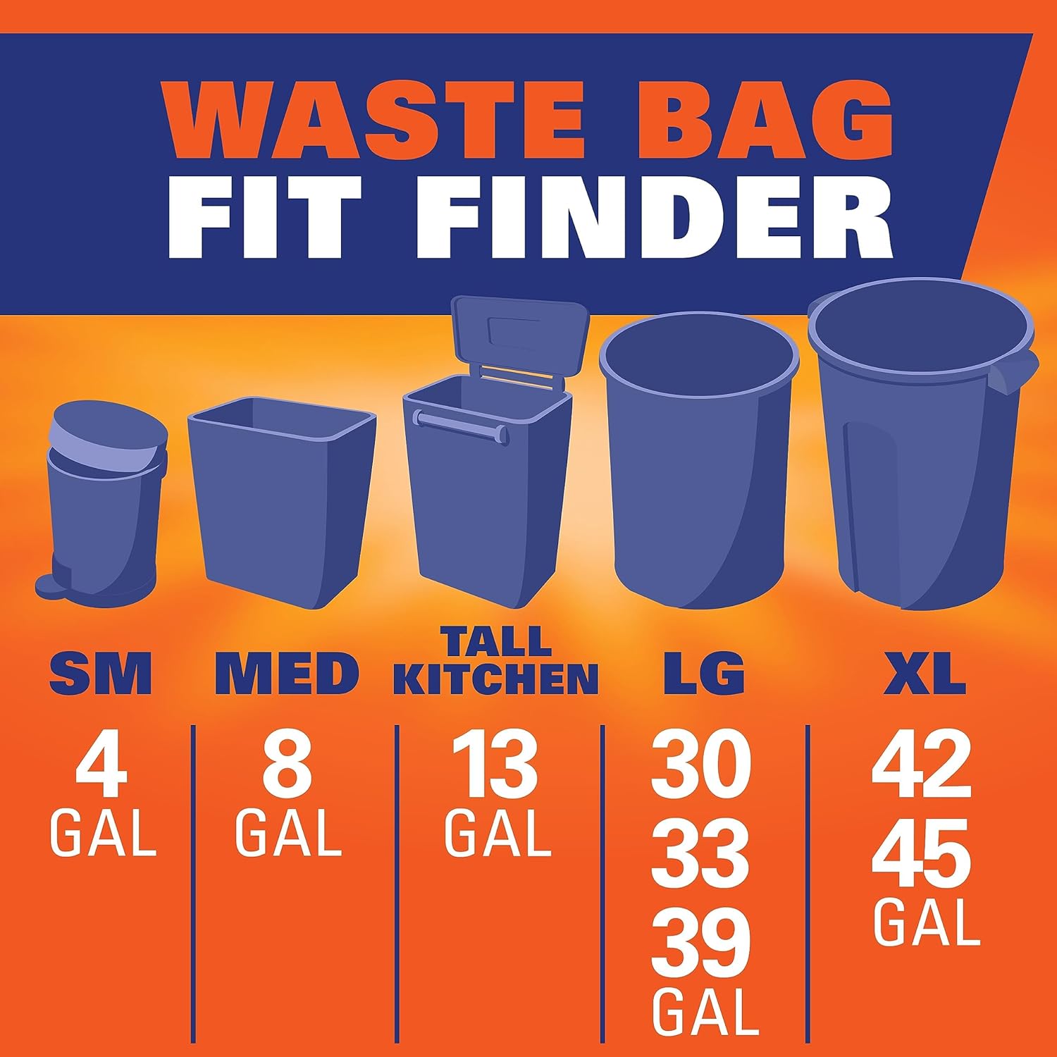Hefty Ultra Strong 13 Gallon Trash Bags, Black Tall Kitchen Trash Bags 13 Gallon Size, Break Resistant Drawstring Enclosure, Continuous Odor Control, Blackout, Unscented, 40 Bags - Image 8